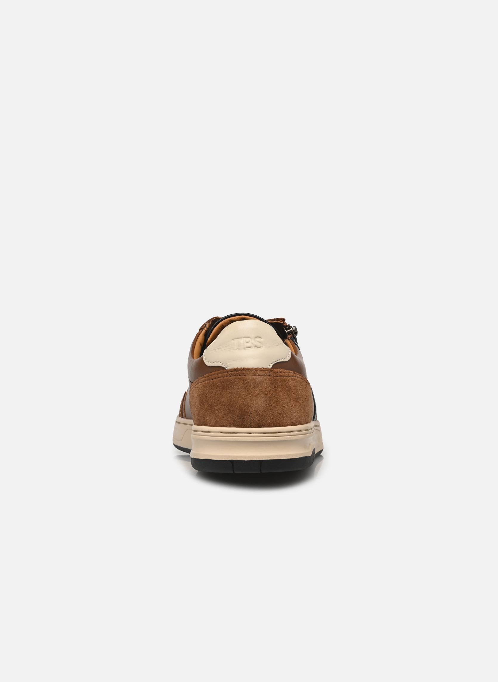 Baskets basses Theozip homme bleu TBS Baskets basses Theozip homme bleu CUIR + NAVY