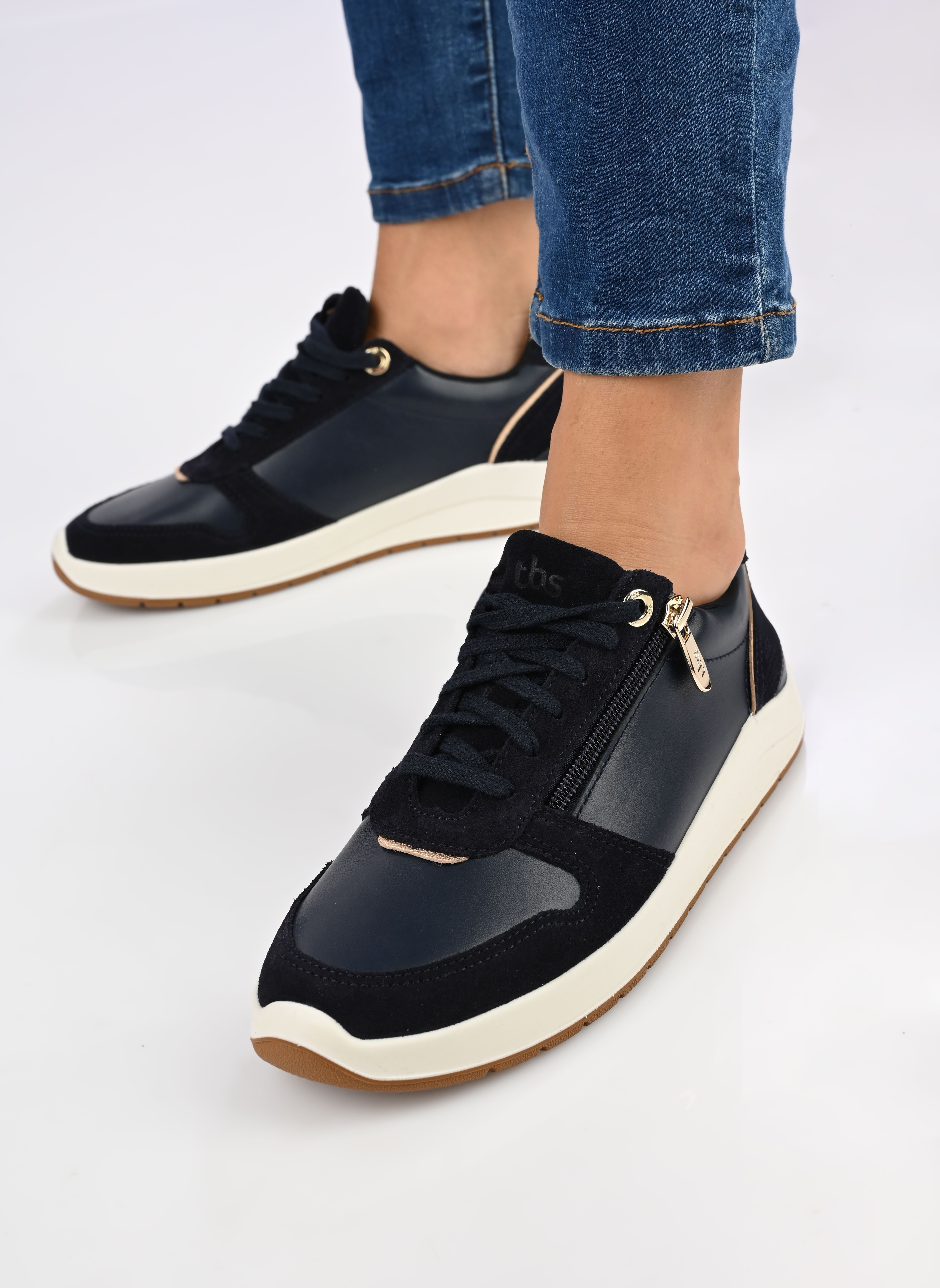 Zapatillas bajas Eugezip mujer azul TBS Made in France Zapatillas bajas Eugezip mujer azul MARINE