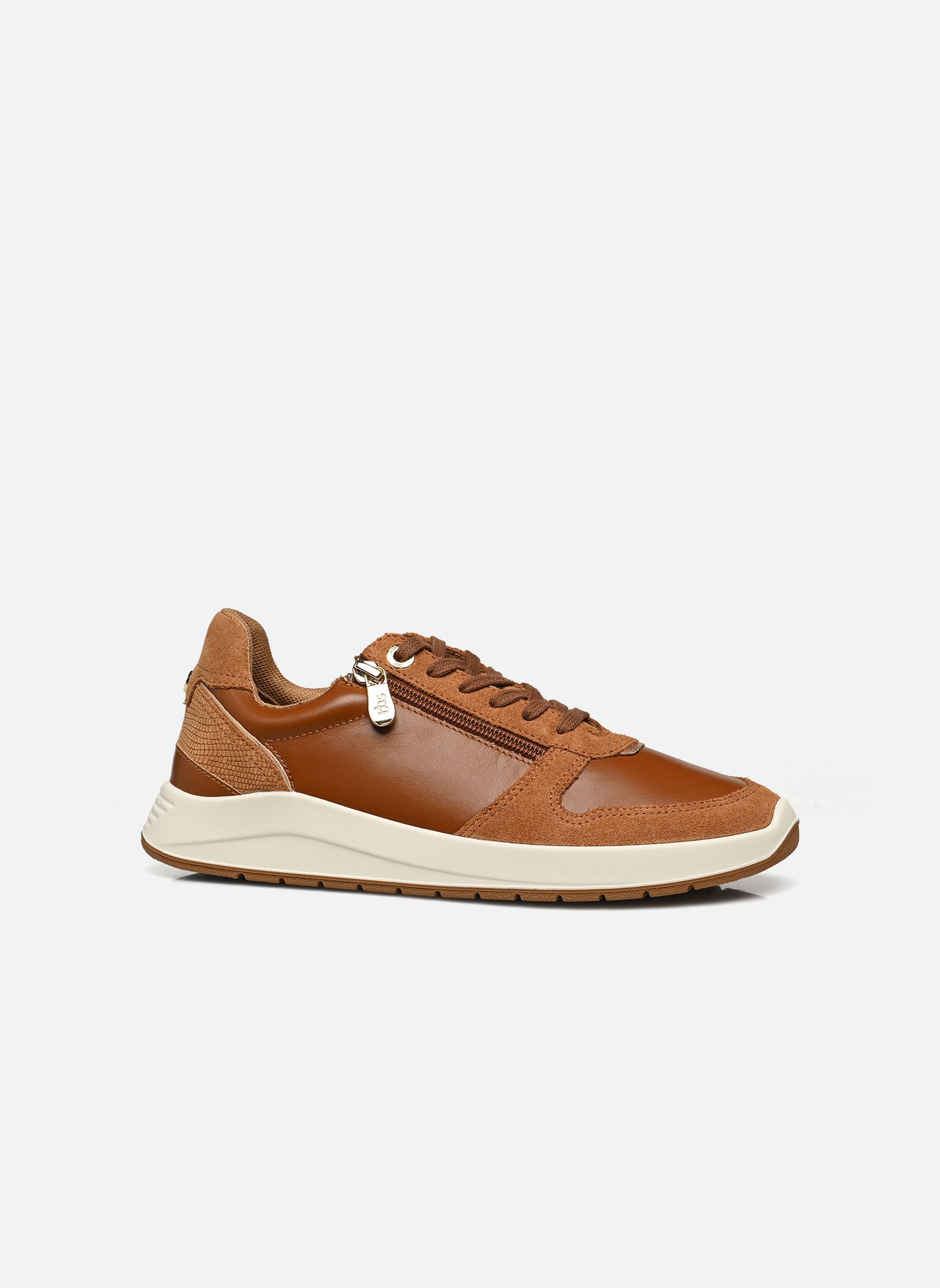 Baskets basses Eugezip femme marron TBS Made in France Baskets basses Eugezip femme marron TAN