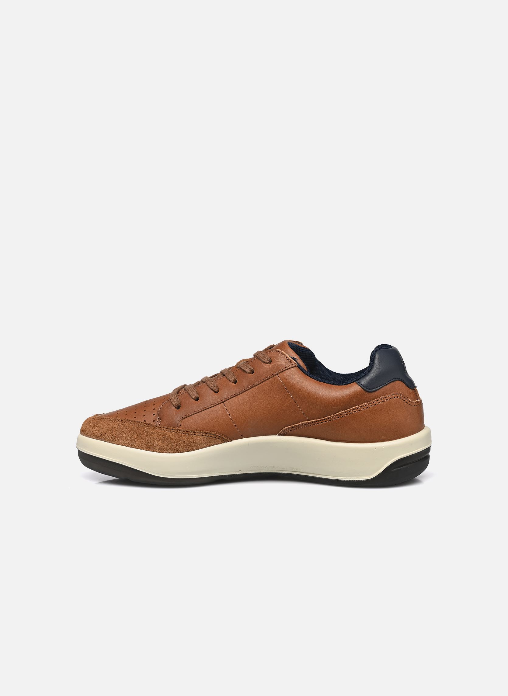 Niedrige Sneaker Allzipp herren braun TBS Made in France Niedrige Sneaker Allzipp herren braun CAMEL + NAVY
