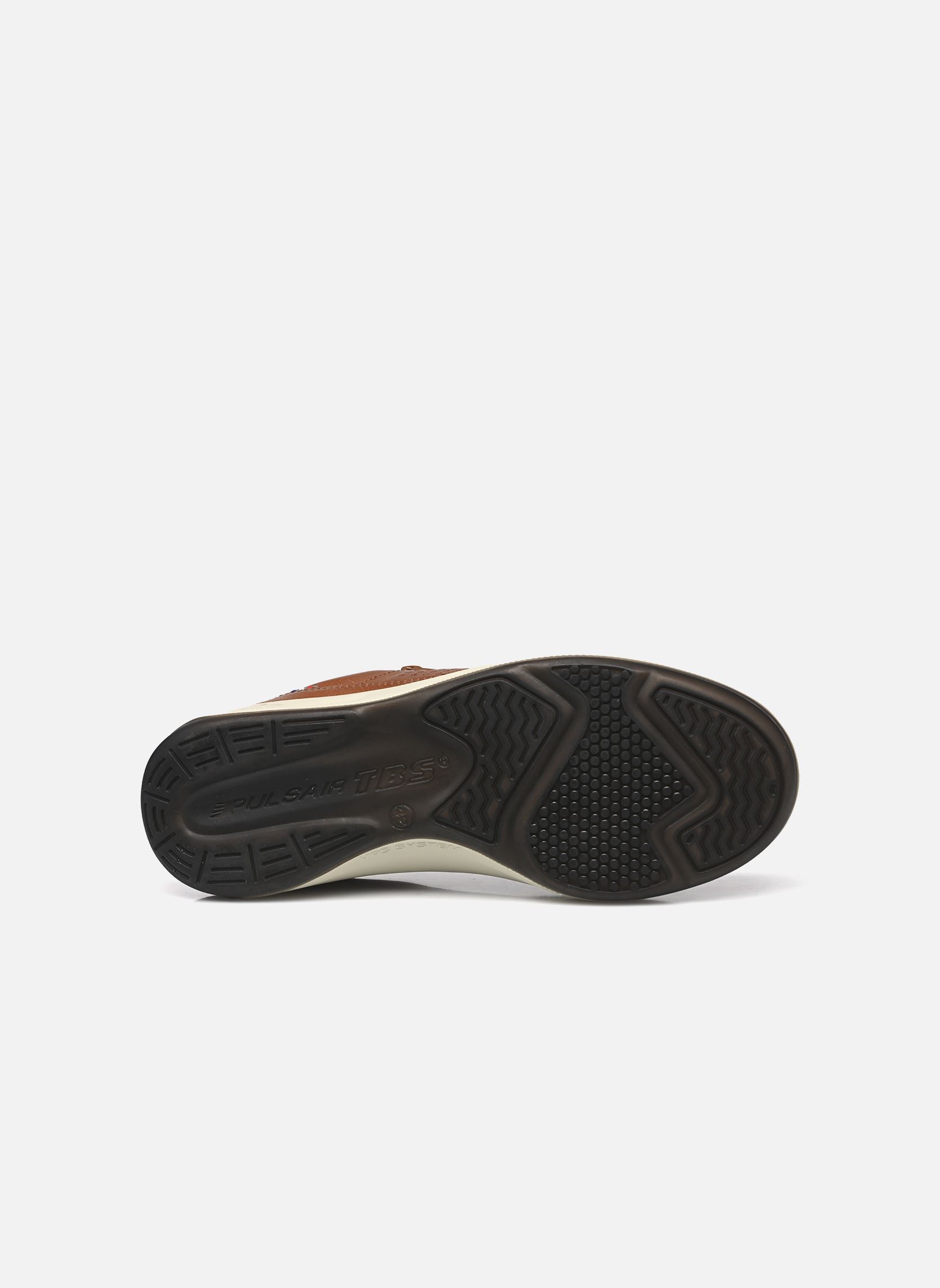 Niedrige Sneaker Allzipp herren braun TBS Made in France Niedrige Sneaker Allzipp herren braun CAMEL + NAVY