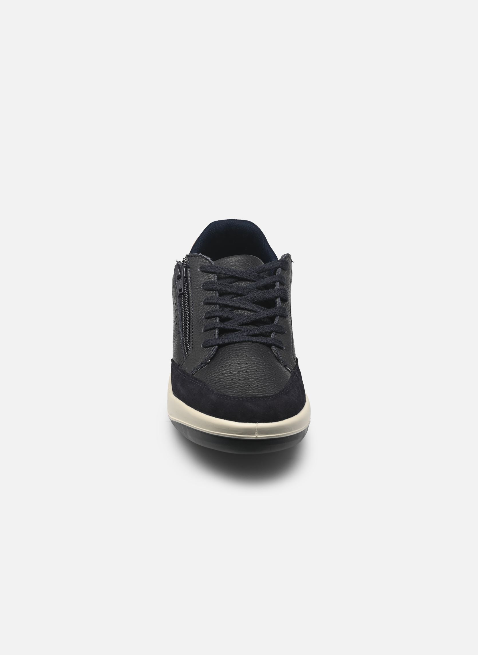 Niedrige Sneaker Allzipp herren blau TBS Made in France Niedrige Sneaker Allzipp herren blau MARINE + COGNAC
