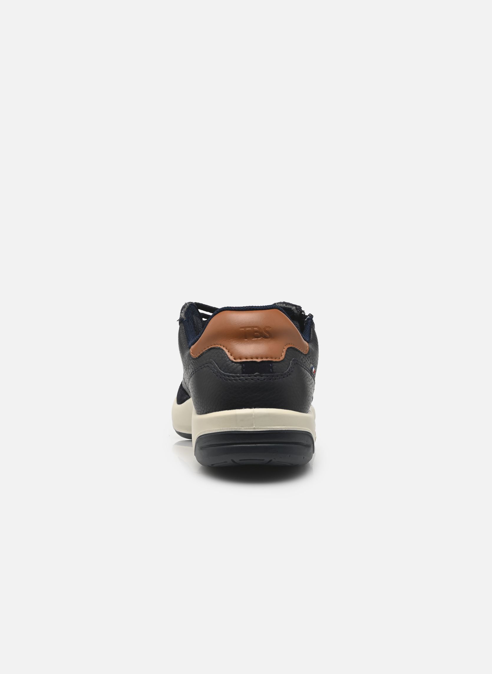 Niedrige Sneaker Allzipp herren blau TBS Made in France Niedrige Sneaker Allzipp herren blau MARINE + COGNAC