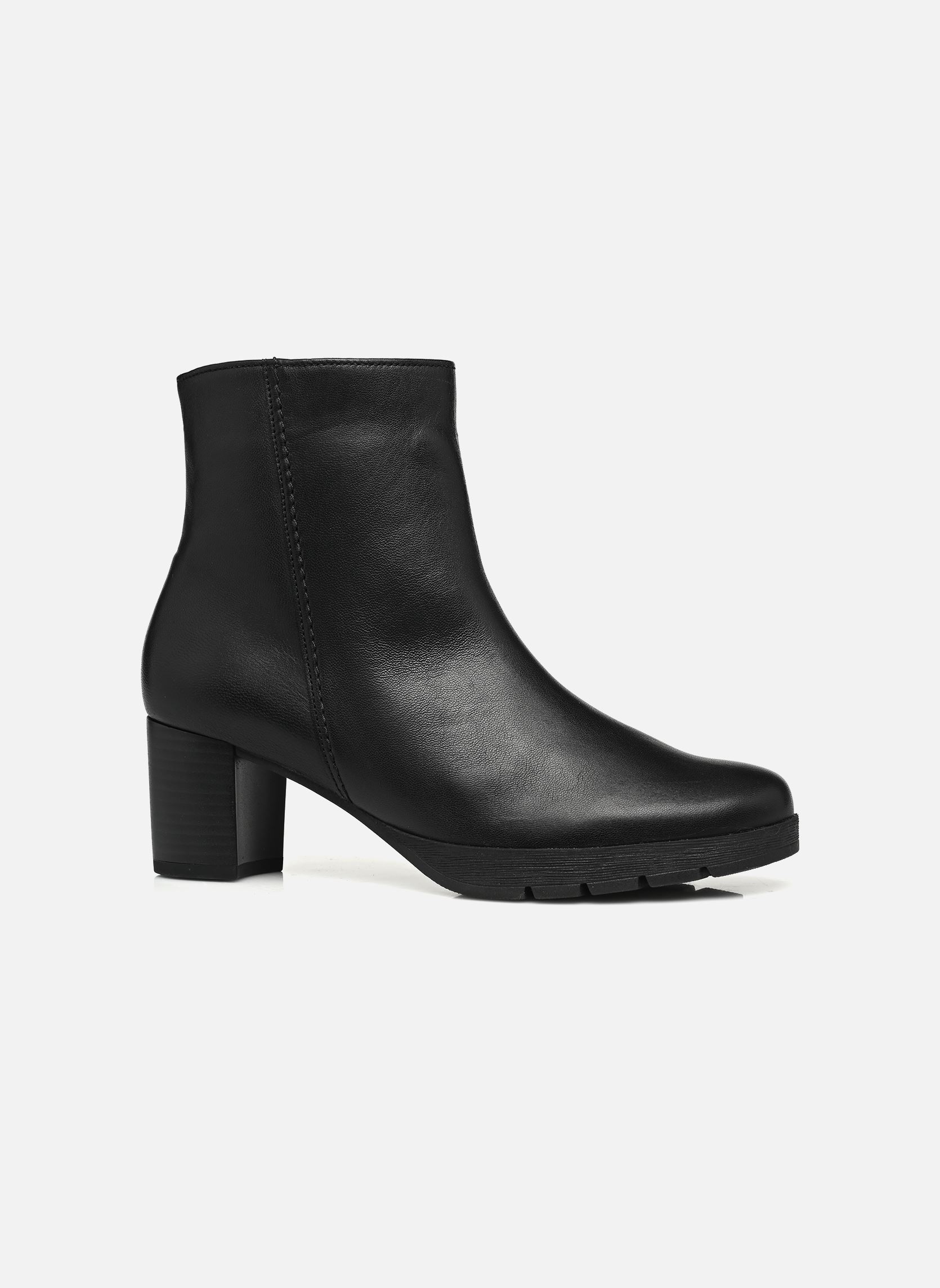 Enkellaarzen en boots 52.071 dames zwart Gabor Enkellaarzen en boots 52.071 dames zwart SCHWARZ
