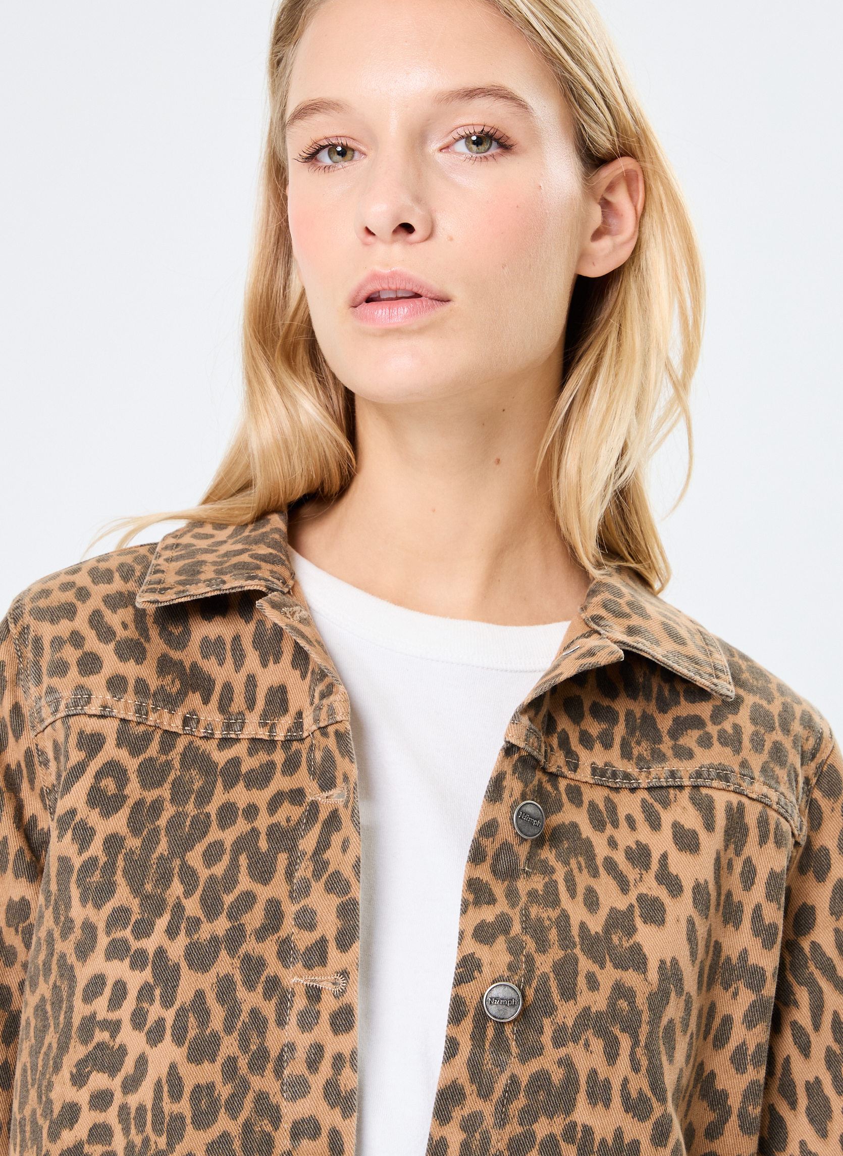 Jassen NUGIGI JACKET dames bruin Nümph Jassen NUGIGI JACKET dames bruin TIGER´S EYE