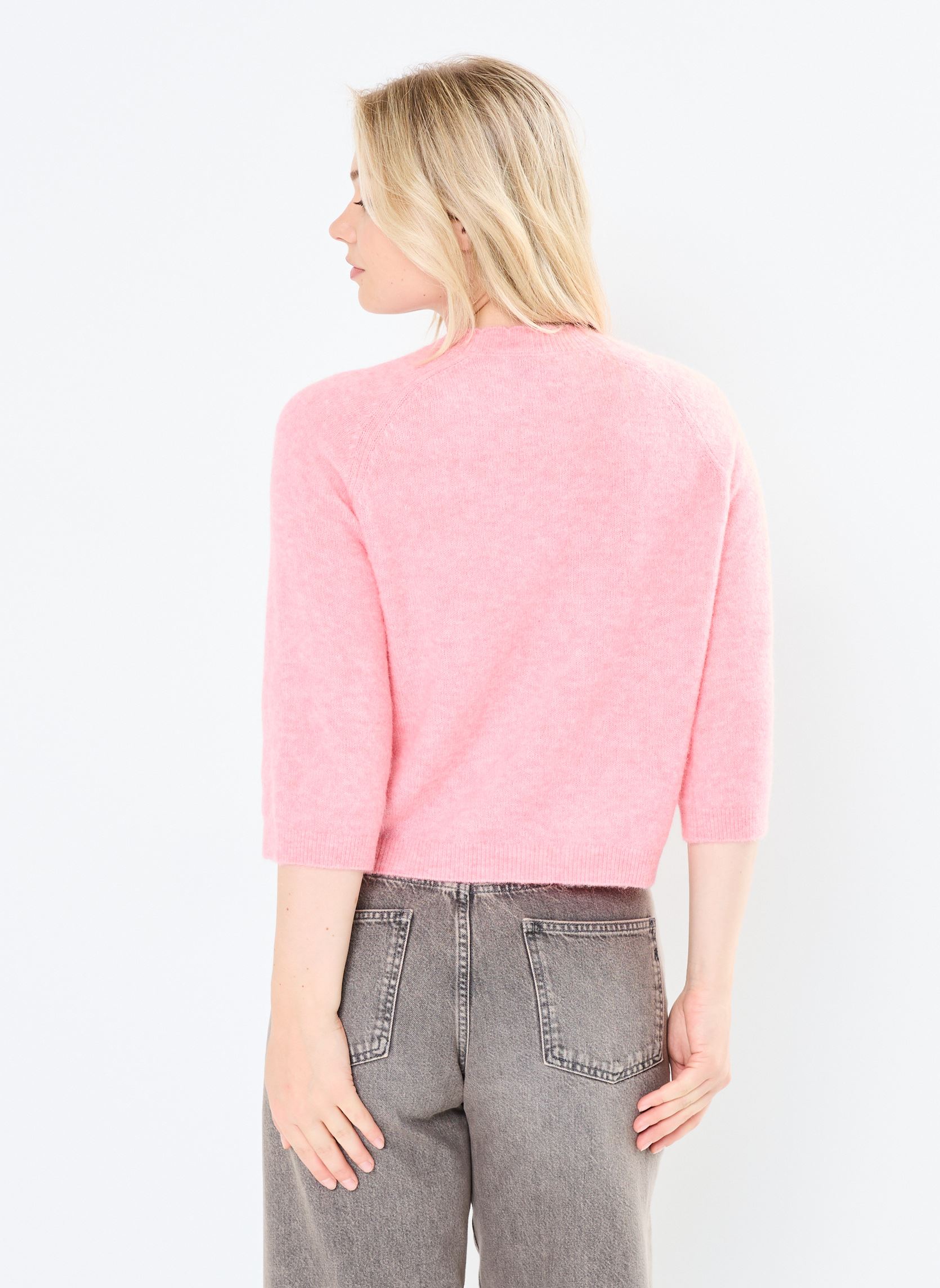 Pullover NURIETTE SELMA PULLOVER damen rosa Nümph Pullover NURIETTE SELMA PULLOVER damen rosa Peony