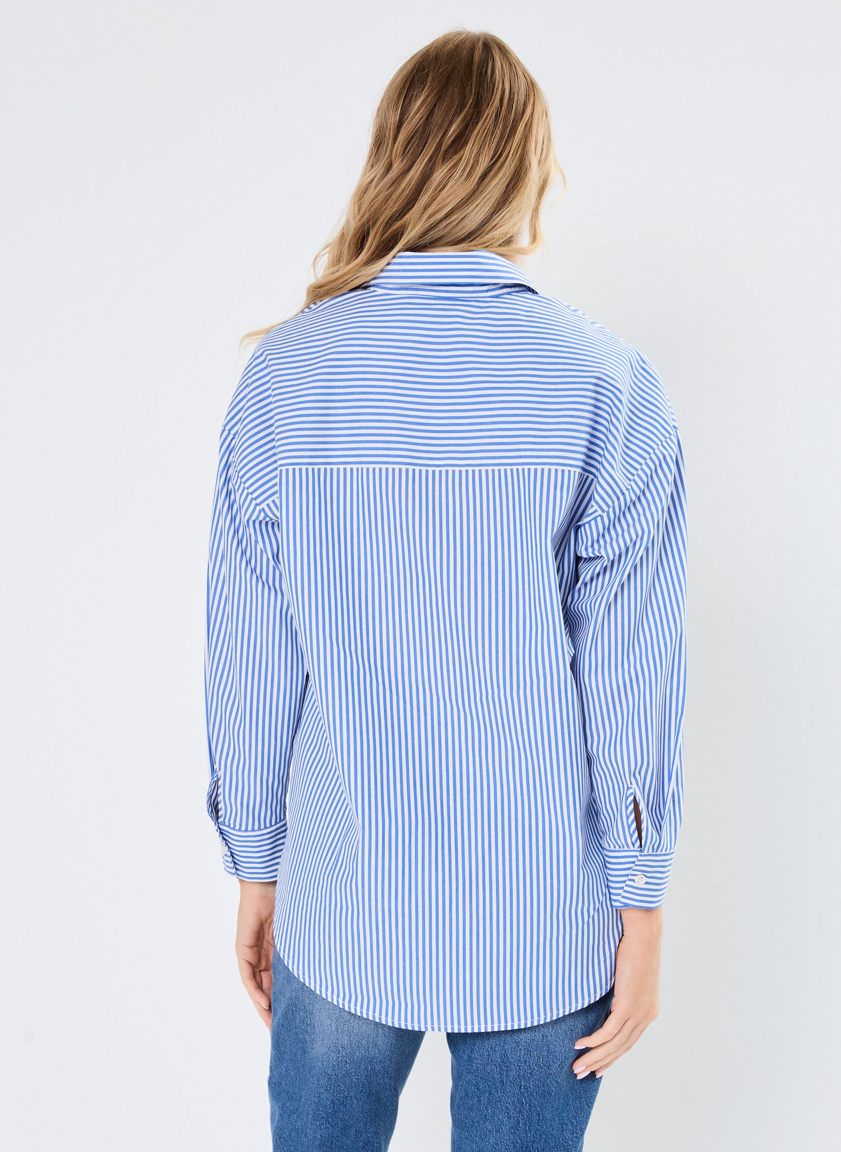 Camicie a maniche lunghe NUHAILEY SHIRT donna blu Nümph Camicie a maniche lunghe NUHAILEY SHIRT donna blu Regatta