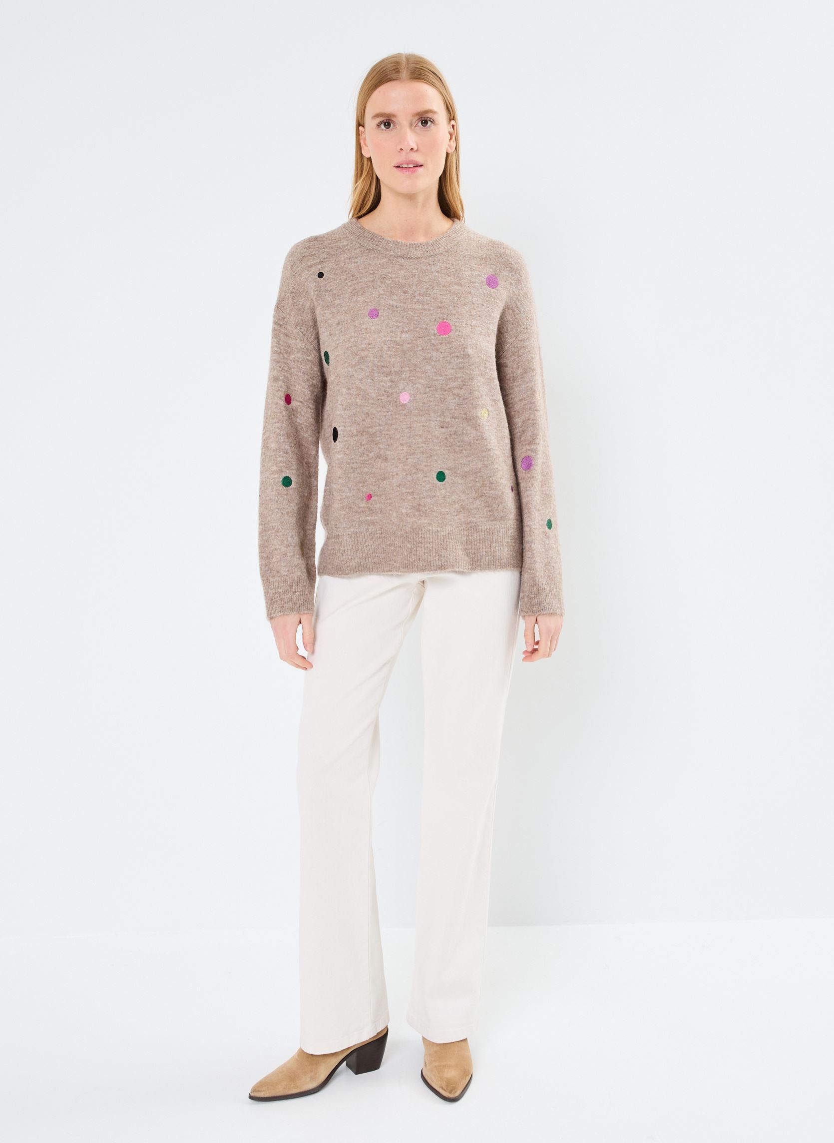 Pullover NUJASMINE PULLOVER damen braun Nümph Pullover NUJASMINE PULLOVER damen braun Tiger´s Eye