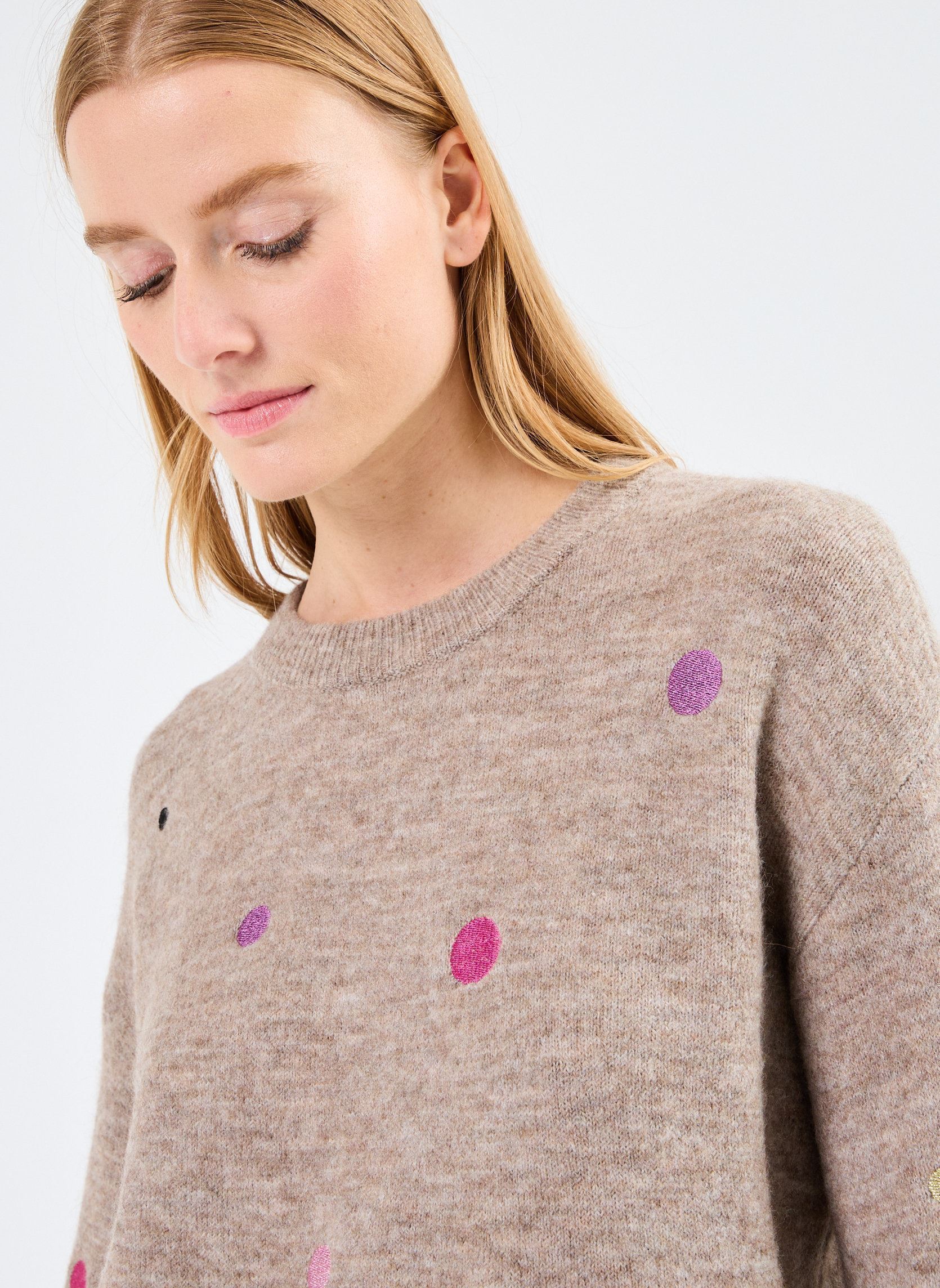 Pullover NUJASMINE PULLOVER damen braun Nümph Pullover NUJASMINE PULLOVER damen braun Tiger´s Eye