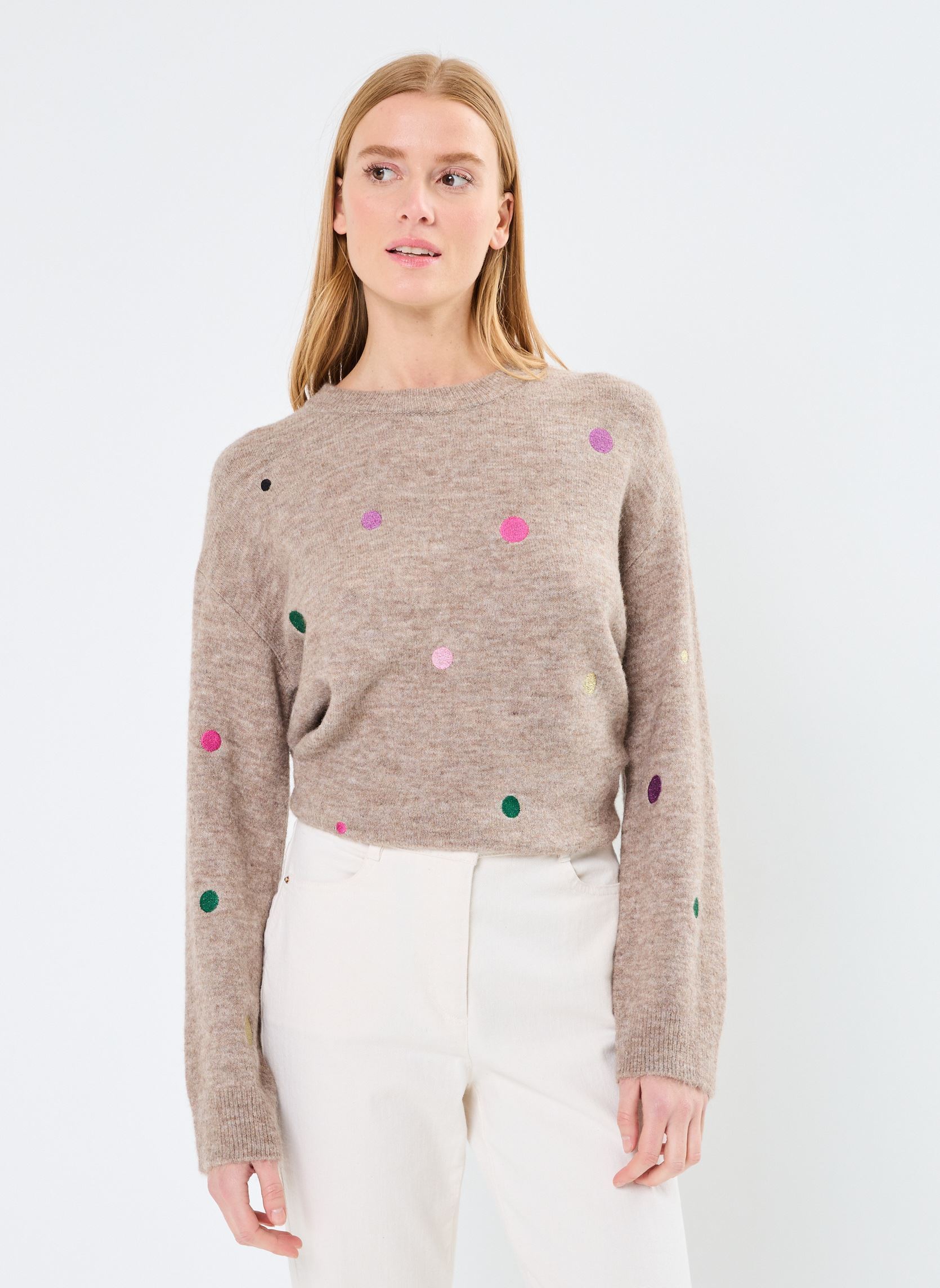 Pullover NUJASMINE PULLOVER damen braun Nümph Pullover NUJASMINE PULLOVER damen braun Tiger´s Eye
