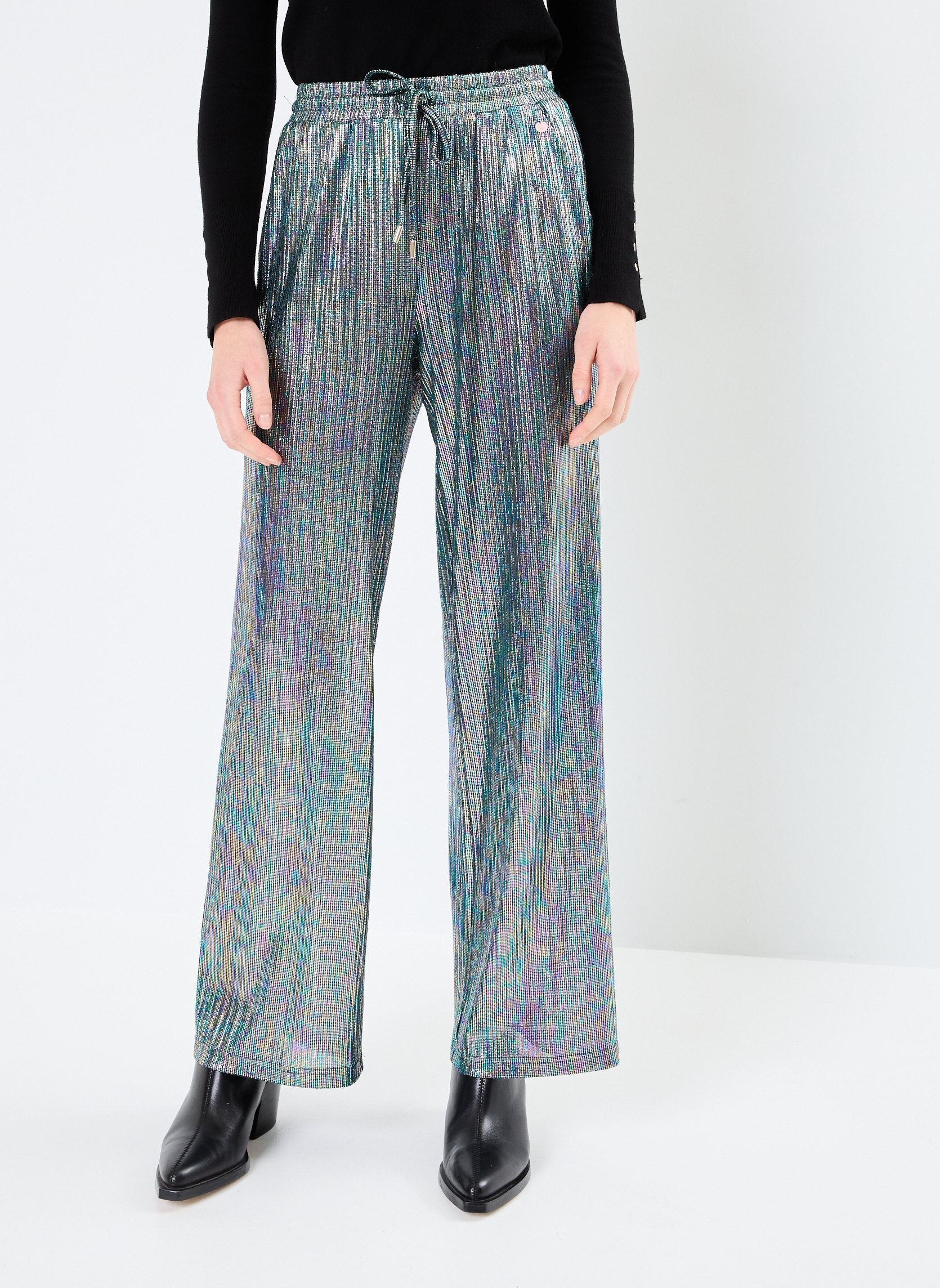 Pantalons larges NUGINNY PANTS femme vert Nümph Pantalons larges NUGINNY PANTS femme vert Capulet Olive