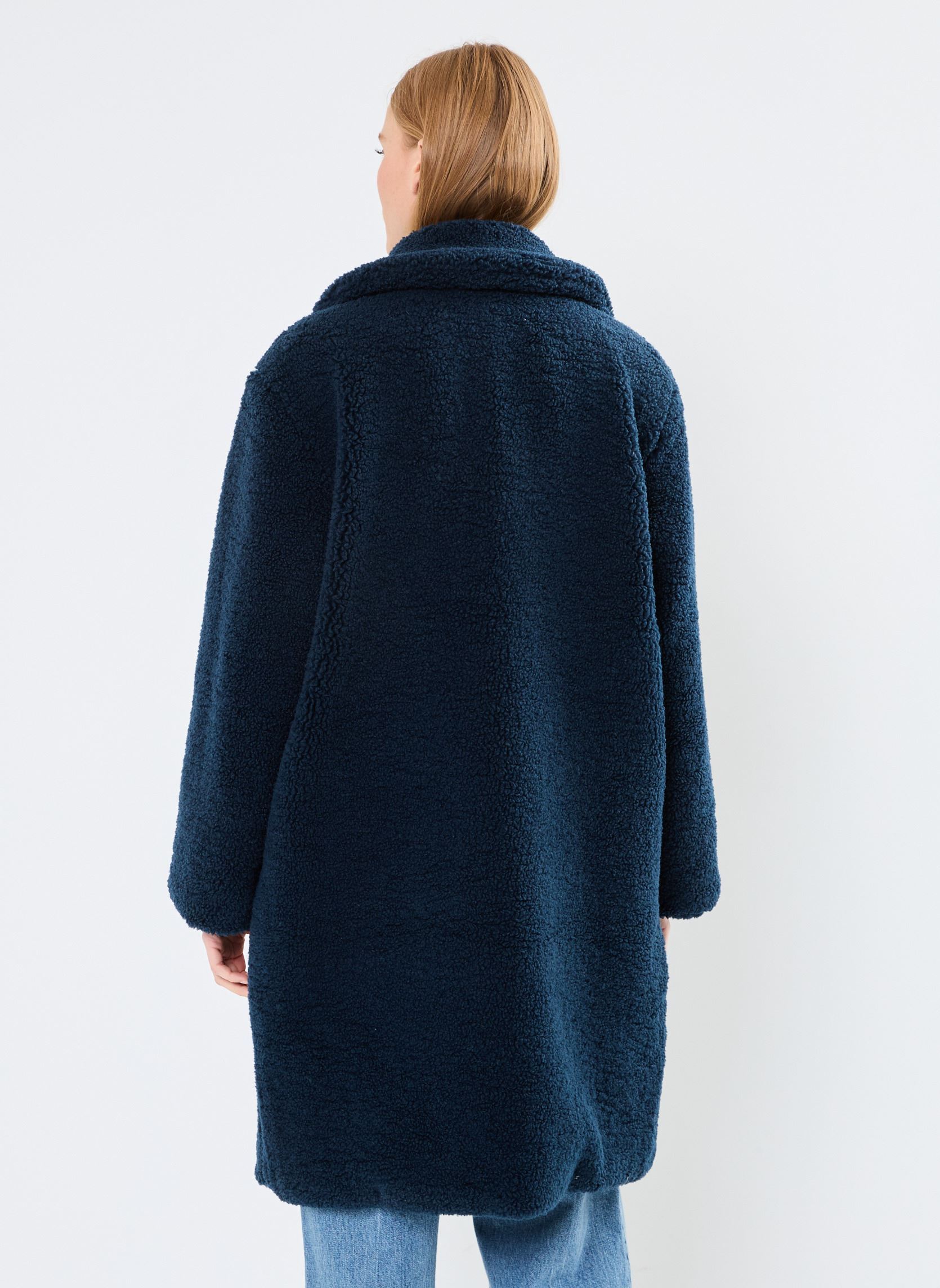 Manteaux NUCOWENNA COAT femme bleu Nümph Manteaux NUCOWENNA COAT femme bleu Dress Blues