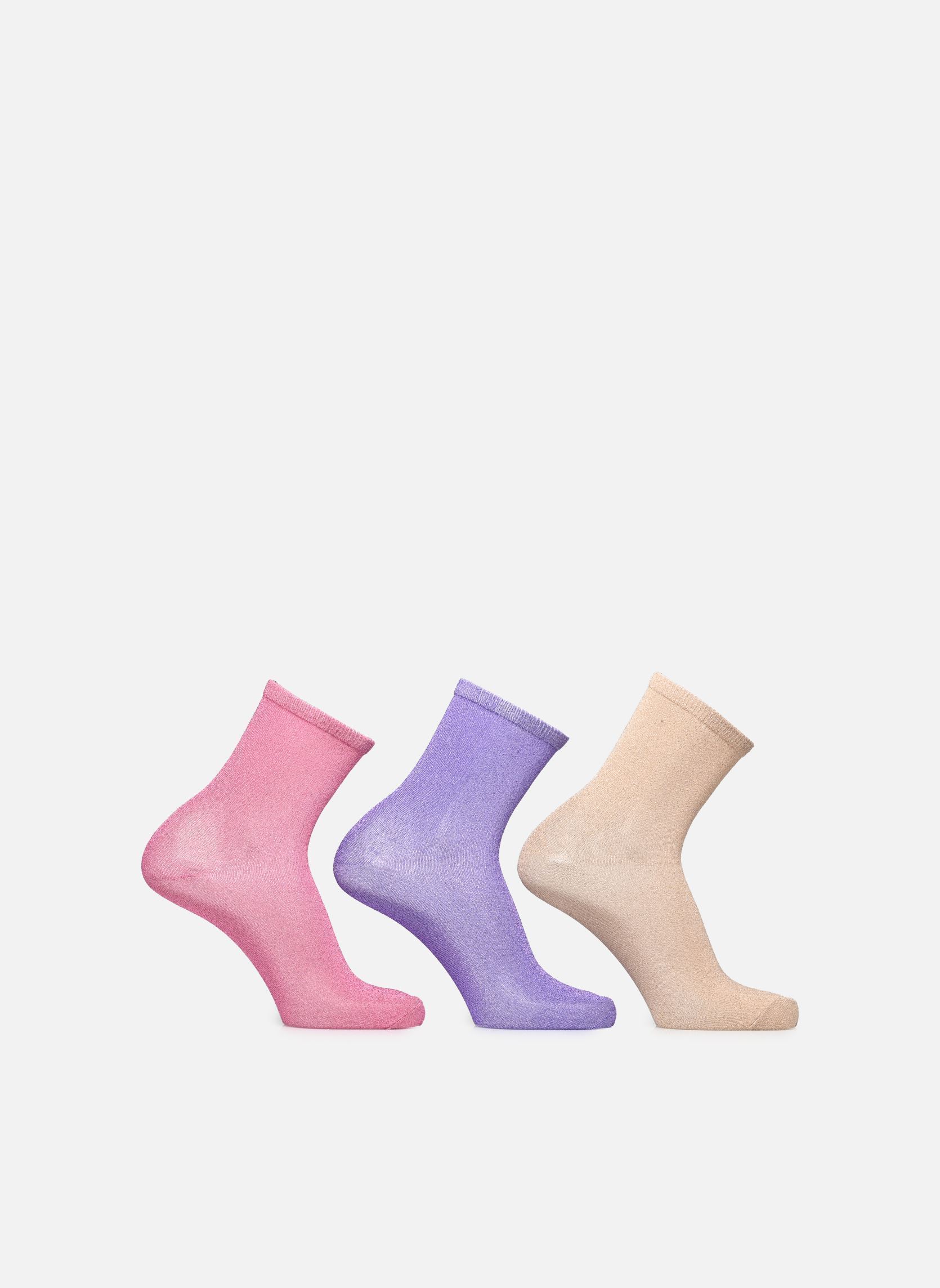 Sokken NUKINGCITY GLITTER SOCKS dames meerkleurig Nümph Sokken NUKINGCITY GLITTER SOCKS dames meerkleurig Multi-violet