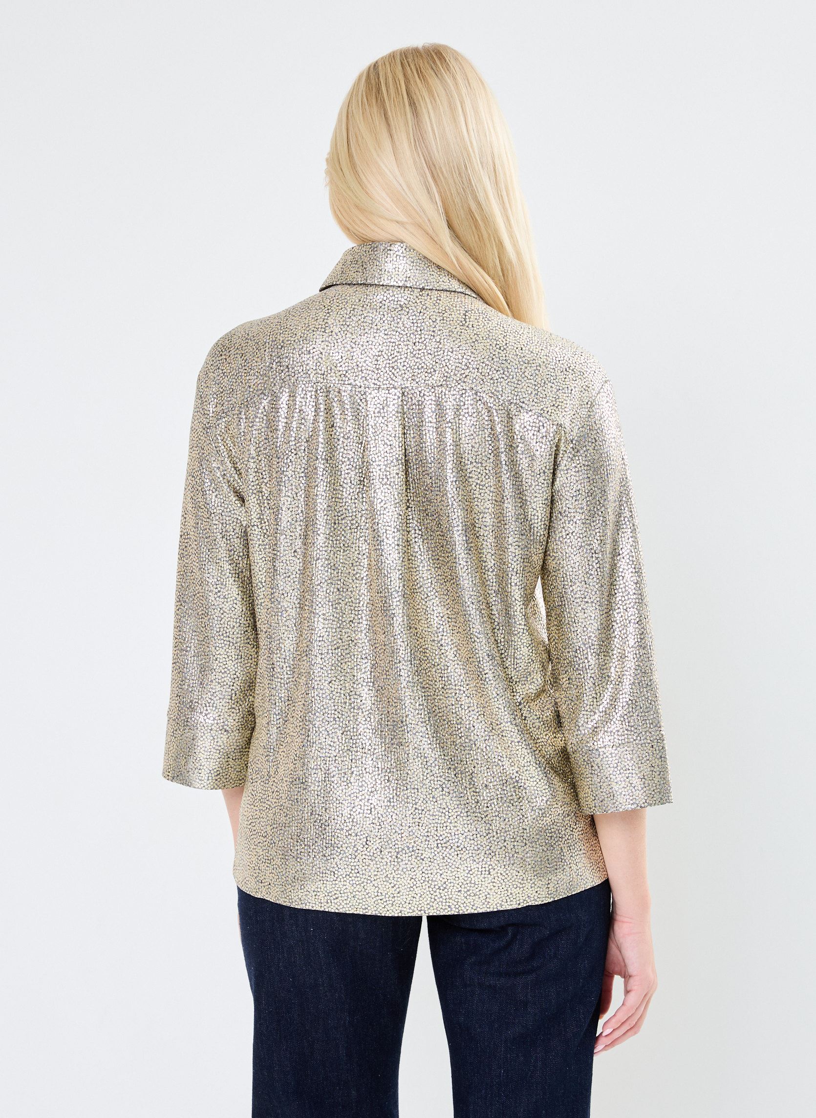 Chemises manches courtes NUIDUN SHIRT femme argent Nümph Chemises manches courtes NUIDUN SHIRT femme argent Silver