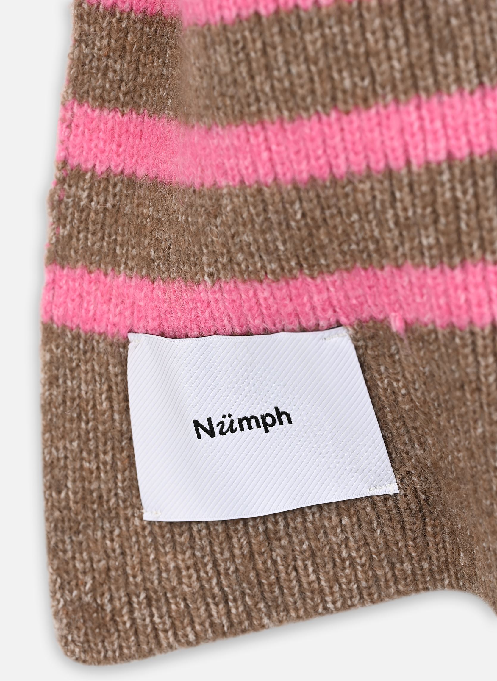 Echarpes NUDARIA SCARF femme marron Nümph Echarpes NUDARIA SCARF femme marron Sesame