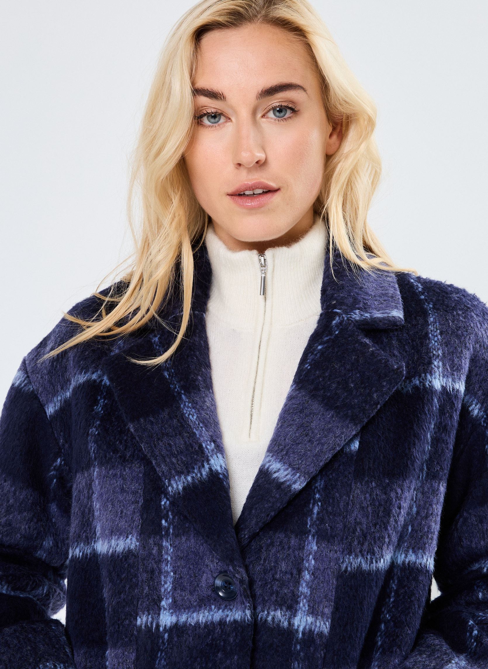 Mäntel NUEVIRA COAT damen blau Nümph Mäntel NUEVIRA COAT damen blau Dress Blues