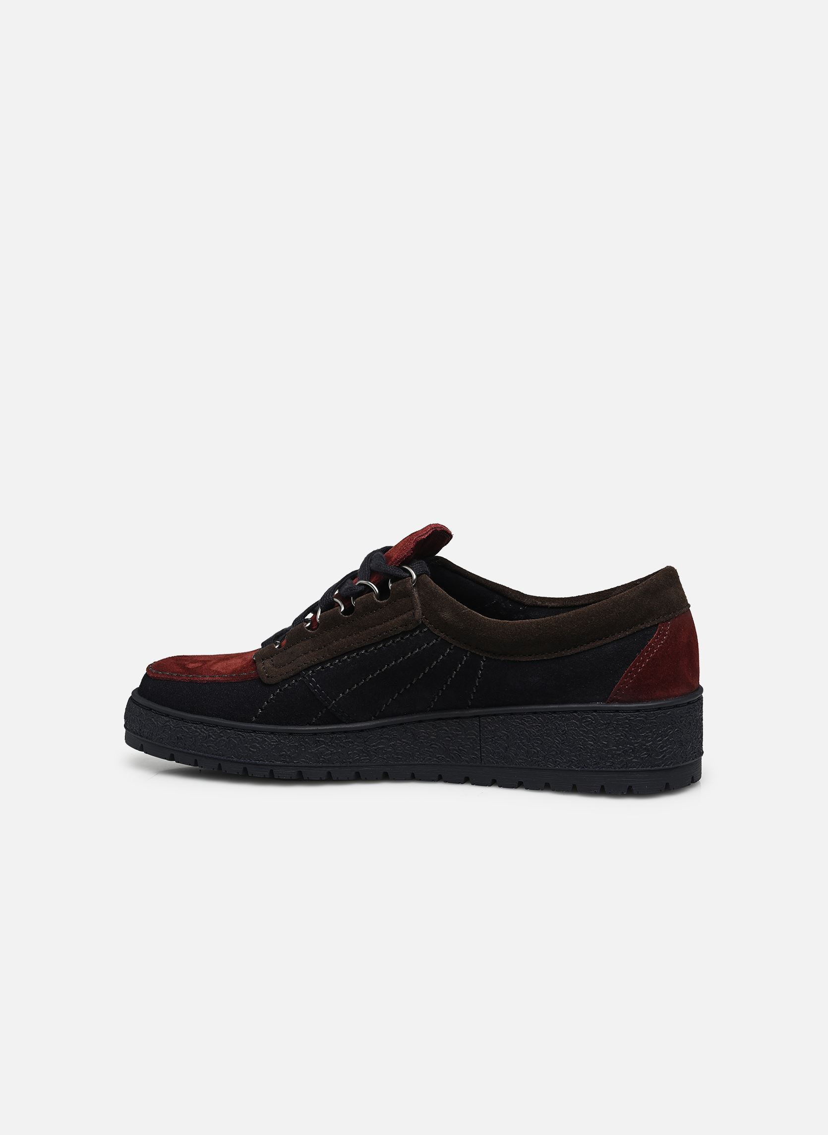 Mephisto Lorane - Sneaker Basse Donna In Pelle Pieno Fiore Con Plantare SOFT-AIR, Larghezza Comoda G