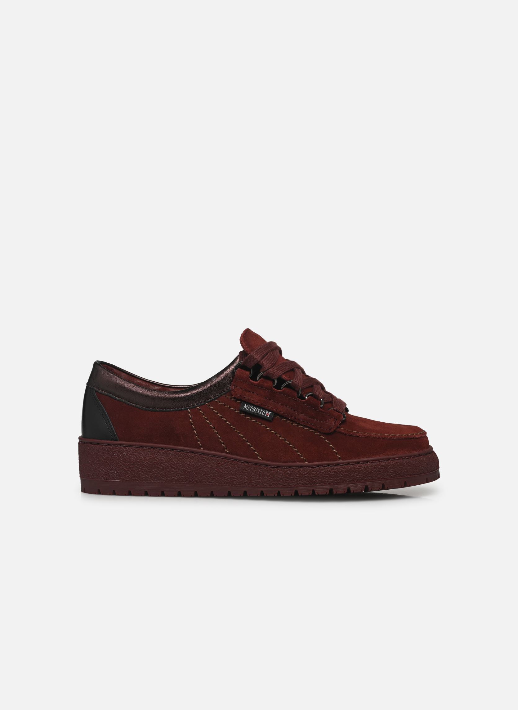 Niedrige Sneaker Lady damen bordeaux Mephisto Niedrige Sneaker Lady damen bordeaux CORDOVAN