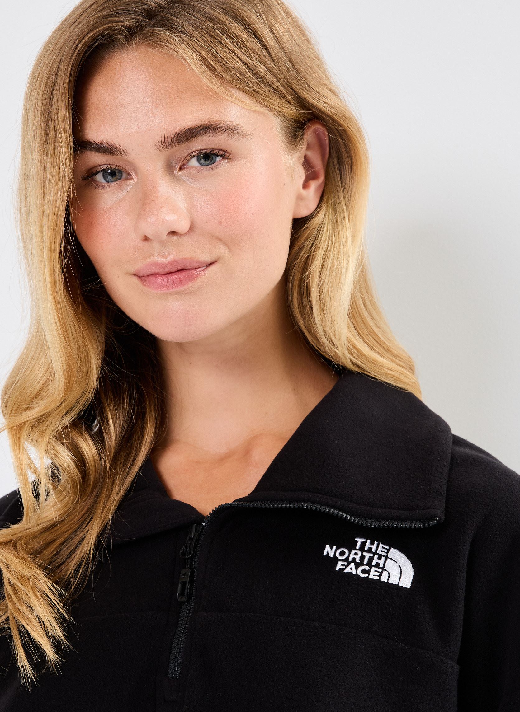 Vestes polaires W 100 Glacier Half Zip femme noir The North Face Vestes polaires W 100 Glacier Half Zip femme noir TNF Black