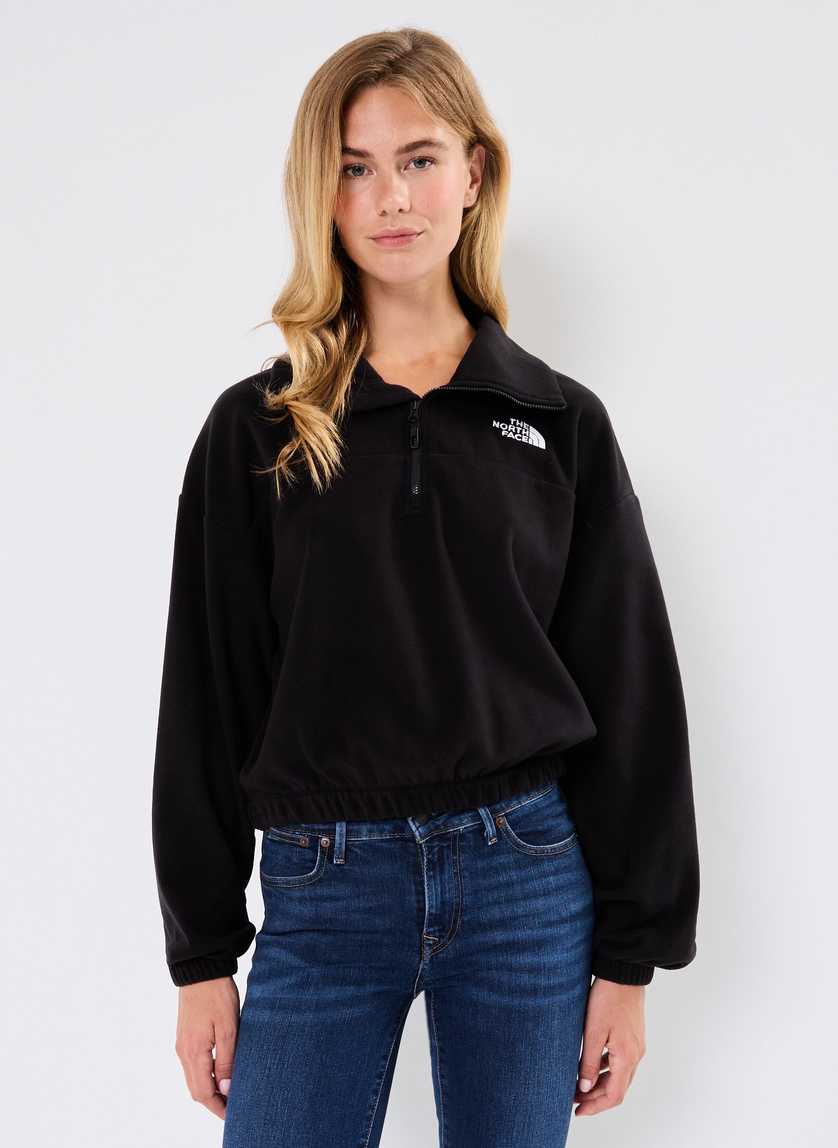 Vêtements The North Face W 100 Half Zip Fleece pour Accessoires - vue 2