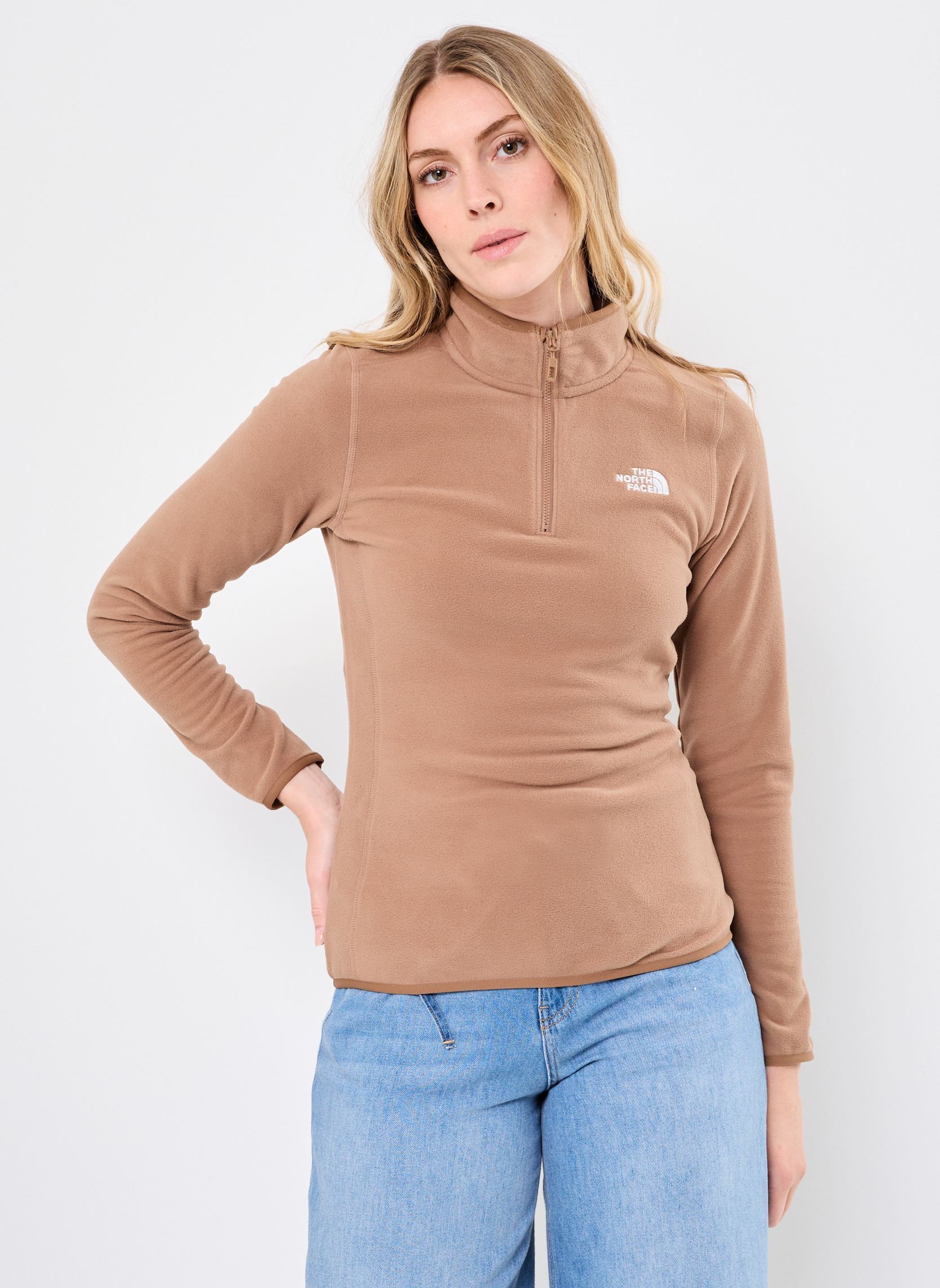 Vêtements The North Face W 100 14 Zip EU pour Accessoires