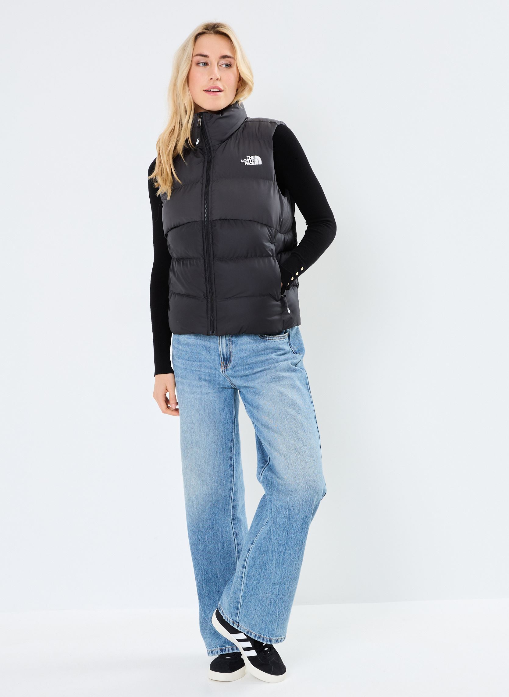 Daunenwesten W Saikuru Vest damen mehrfarbig The North Face Daunenwesten W Saikuru Vest damen mehrfarbig TNF BLACK/ASPHAT GREY