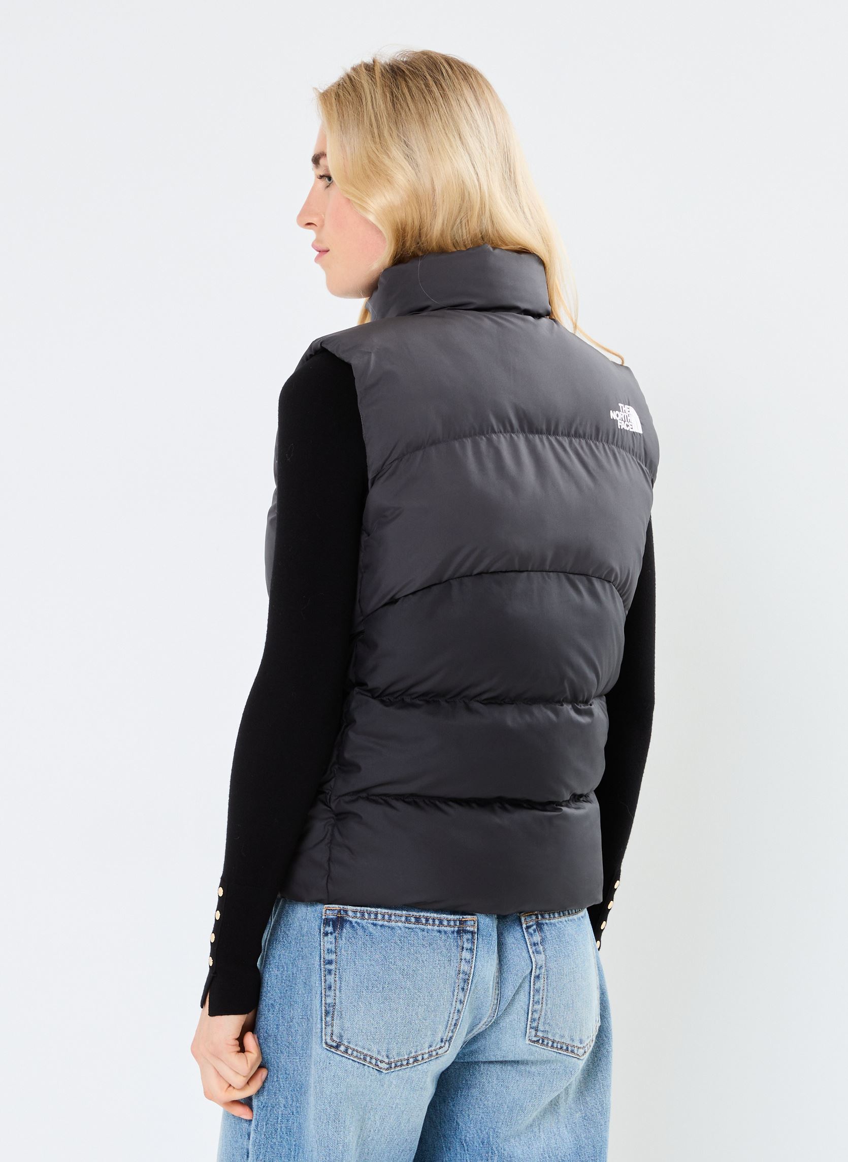 Daunenwesten W Saikuru Vest damen mehrfarbig The North Face Daunenwesten W Saikuru Vest damen mehrfarbig TNF BLACK/ASPHAT GREY