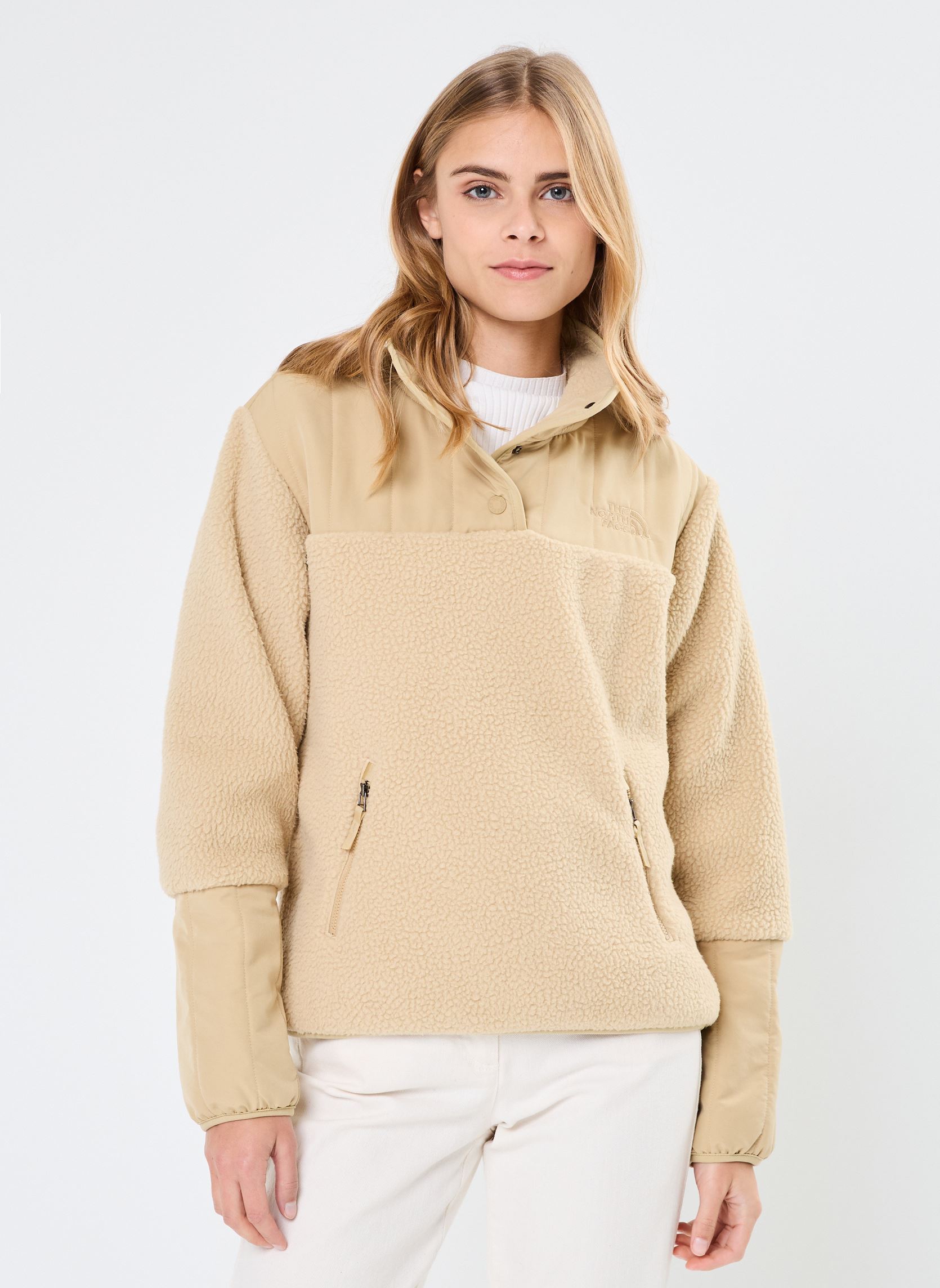 Vêtements The North Face W Cragmont Fleece 14 Snap pour Accessoires