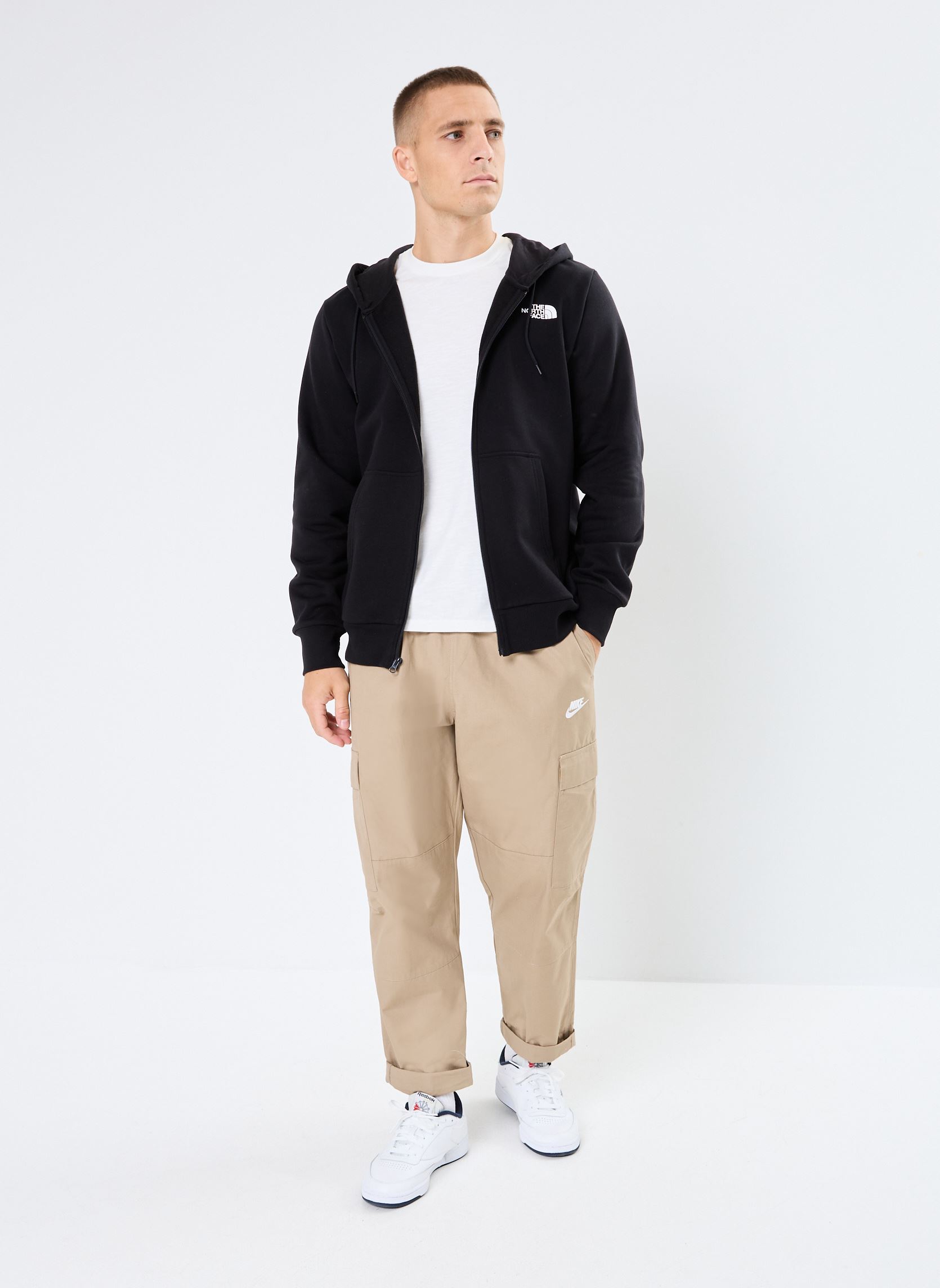 Sweats zippés M Simple Dome Full Zip Hoodie homme noir The North Face Sweats zippés M Simple Dome Full Zip Hoodie homme noir TNF BLACK