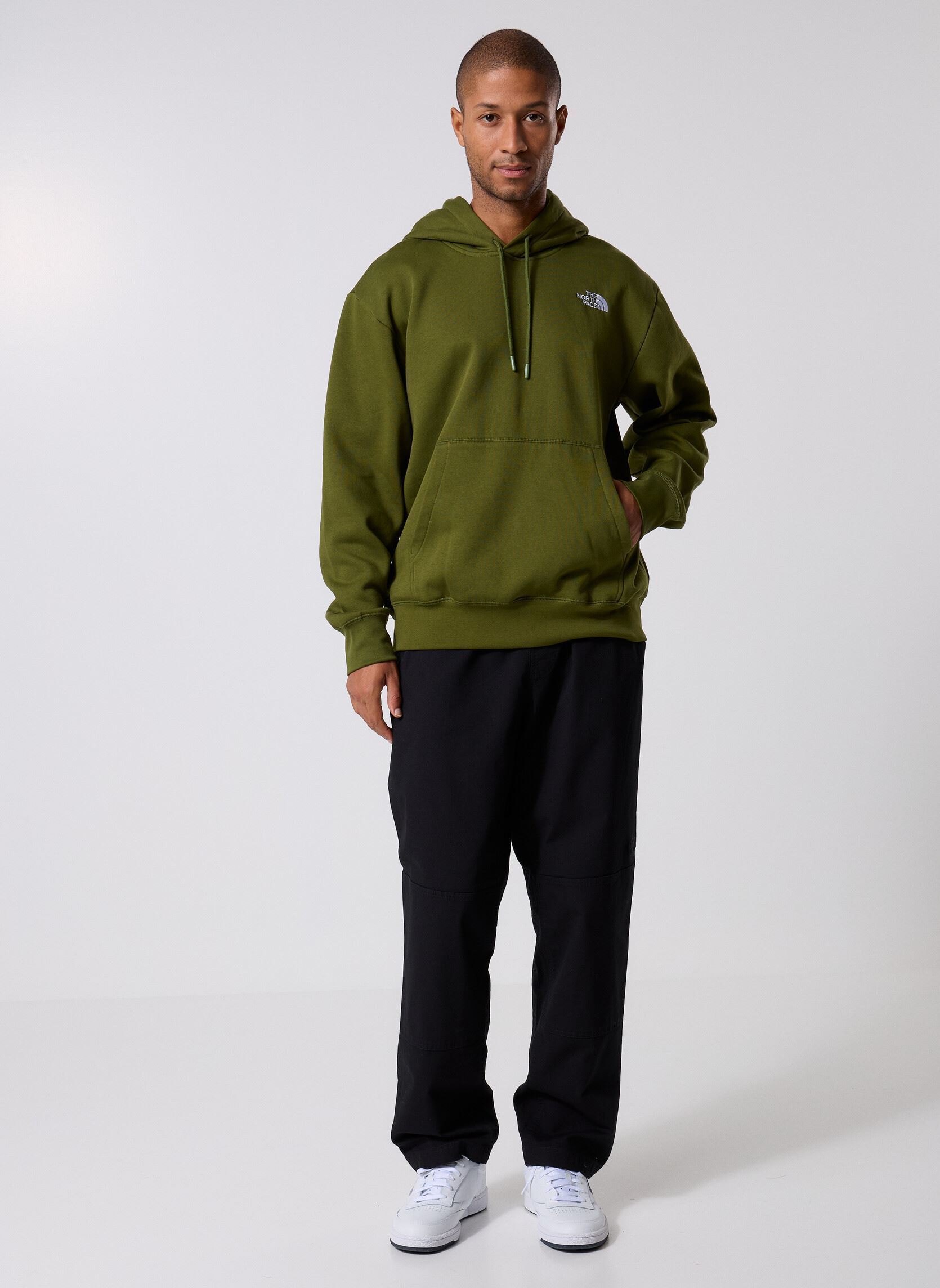 Kapuzenpullover M Essential Relaxed Hoodie herren grün The North Face Kapuzenpullover M Essential Relaxed Hoodie herren grün WOODLAND GREEN