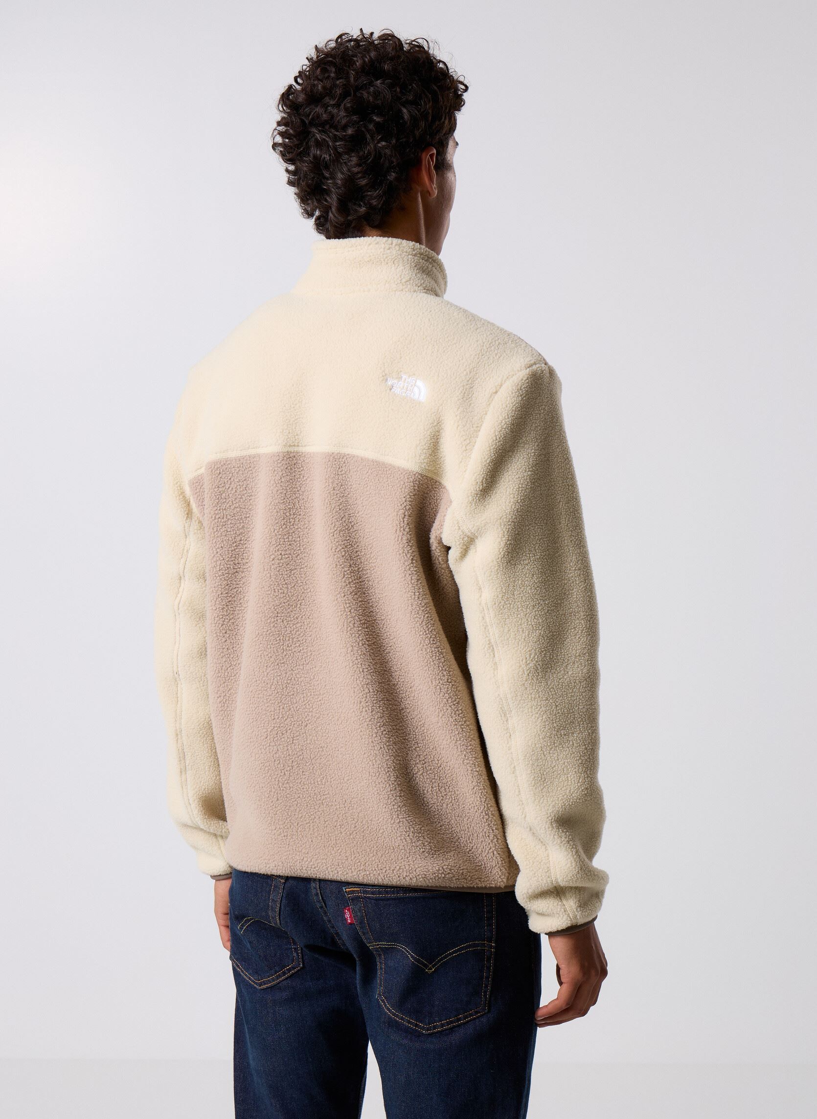 Vestes polaires M Yumiori 1/4 Zip homme beige The North Face Vestes polaires M Yumiori 1/4 Zip homme beige MUSHROOM GREY/GRAVEL/MO
