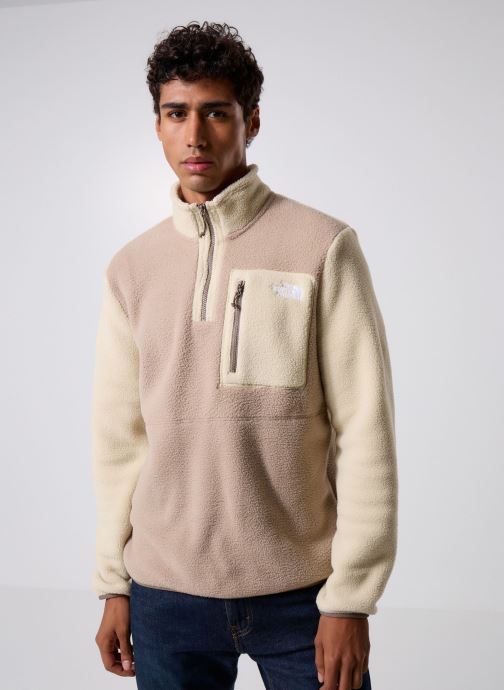 The North Face Vestes polaires M Yumiori 1/4 Zip homme beige