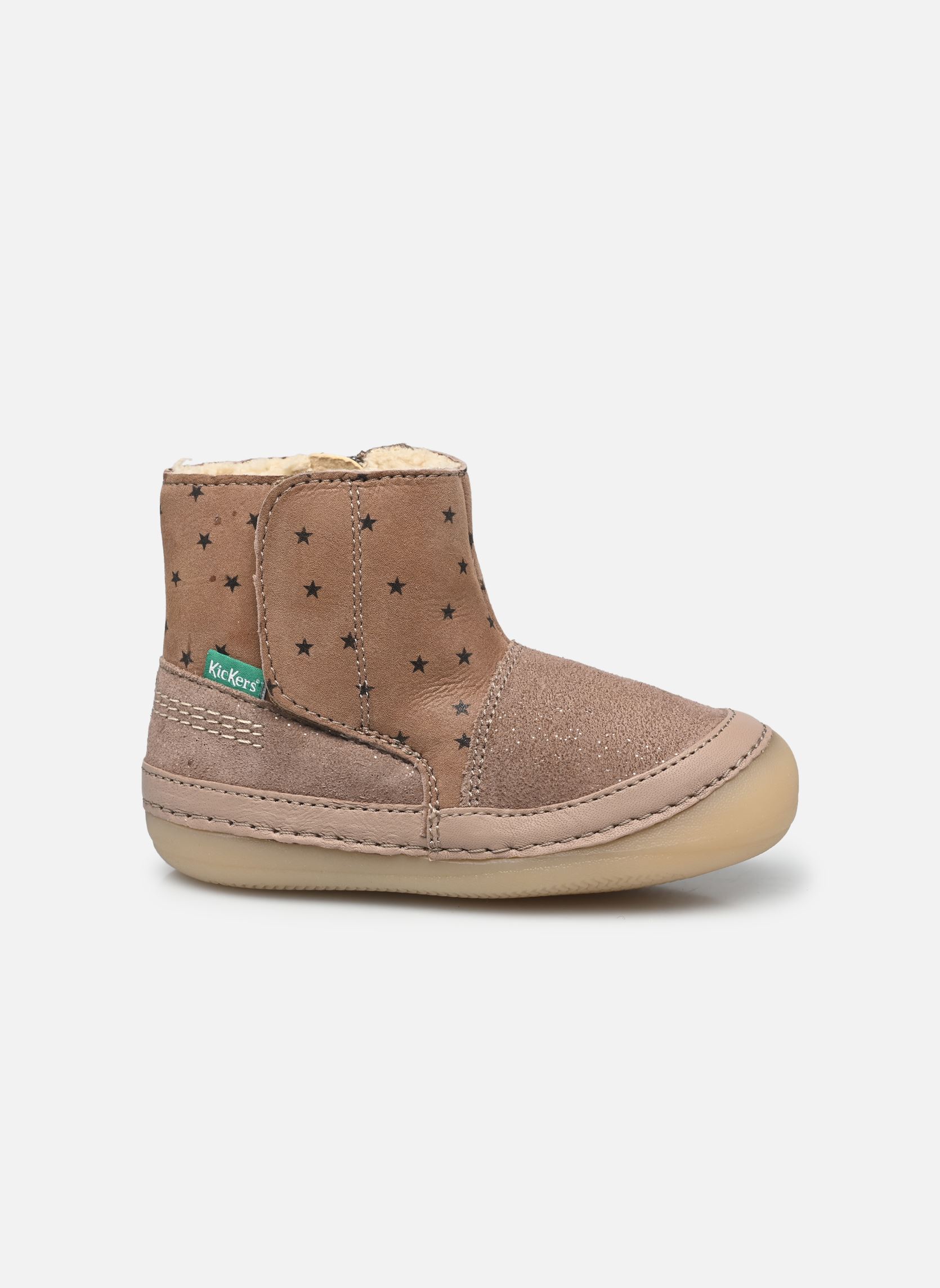 Stiefeletten / Ankle Boots Sokifaune mädchen beige Kickers Stiefeletten / Ankle Boots Sokifaune mädchen beige MARRON