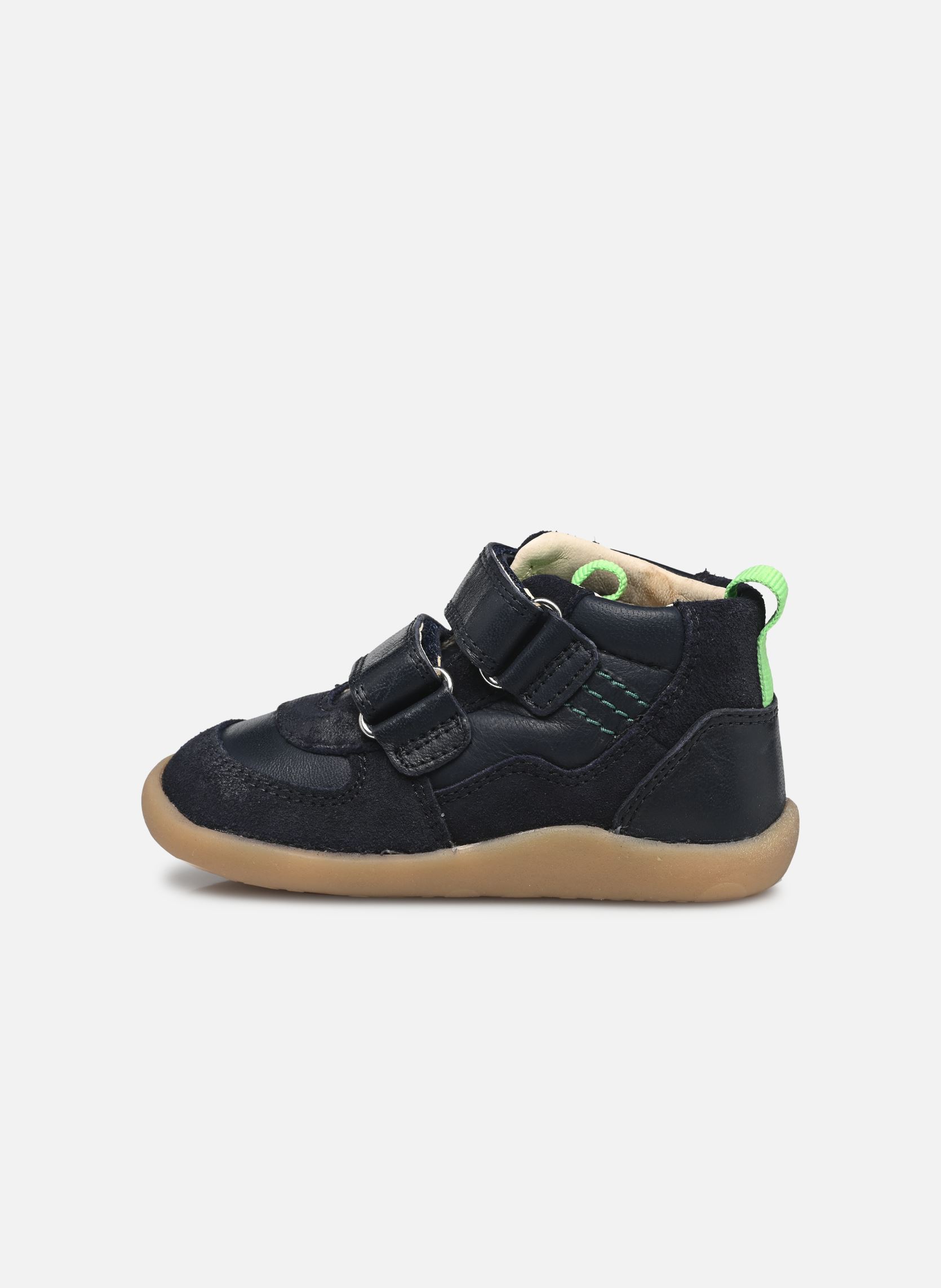 Baskets hautes Kickfresho garçon bleu Kickers Baskets hautes Kickfresho garçon bleu MARINE