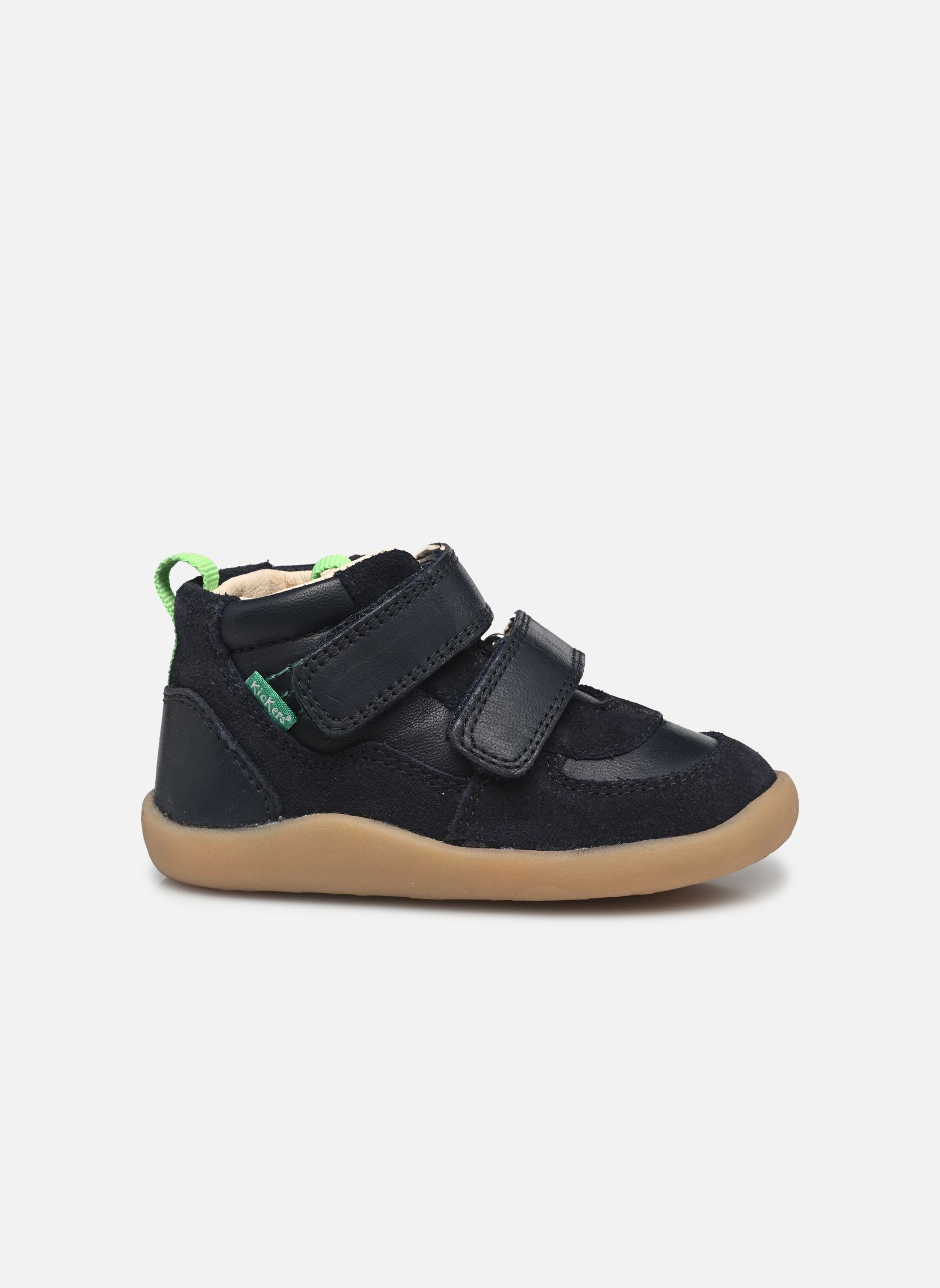 Baskets hautes Kickfresho garçon bleu Kickers Baskets hautes Kickfresho garçon bleu MARINE