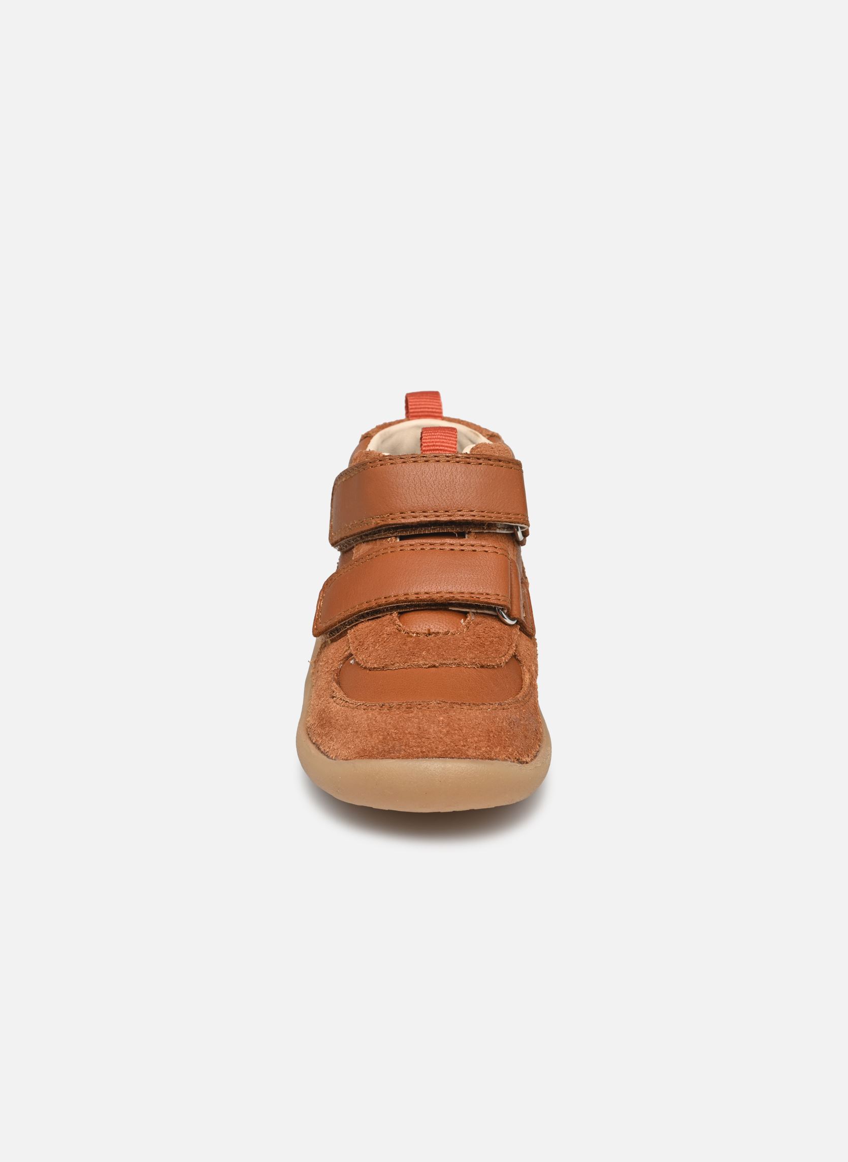 Baskets hautes Kickfresho garçon marron Kickers Baskets hautes Kickfresho garçon marron MARRON