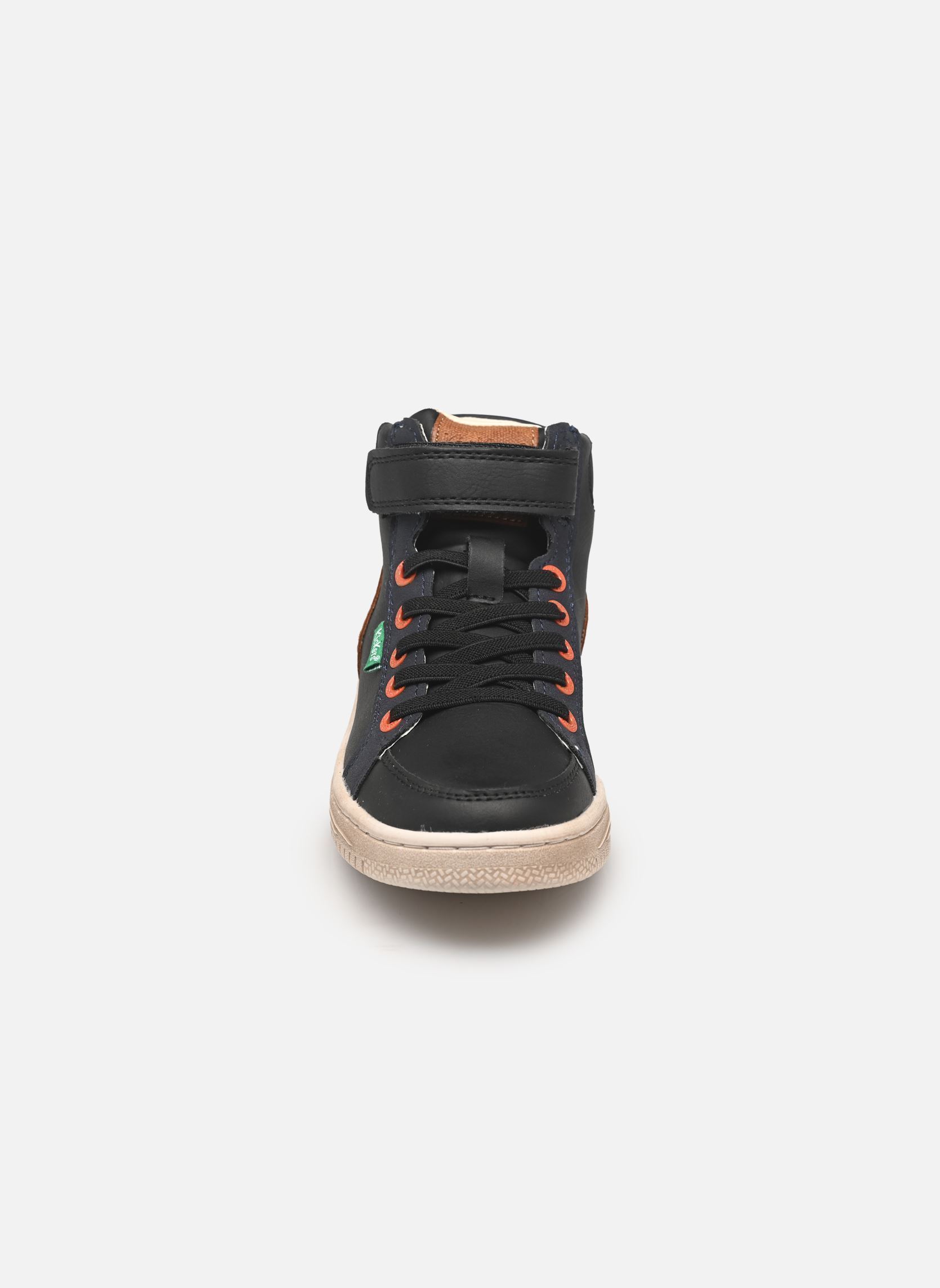 Hoge sneakers Lolastic jongens zwart Kickers Hoge sneakers Lolastic jongens zwart NOIR CAMEL NAVY