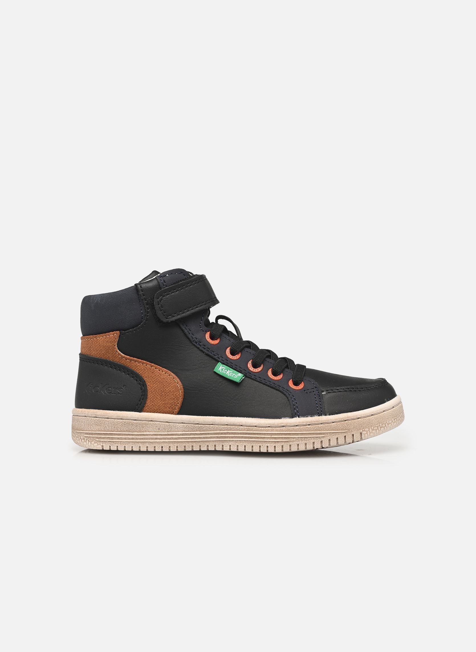 Hoge sneakers Lolastic jongens zwart Kickers Hoge sneakers Lolastic jongens zwart NOIR CAMEL NAVY