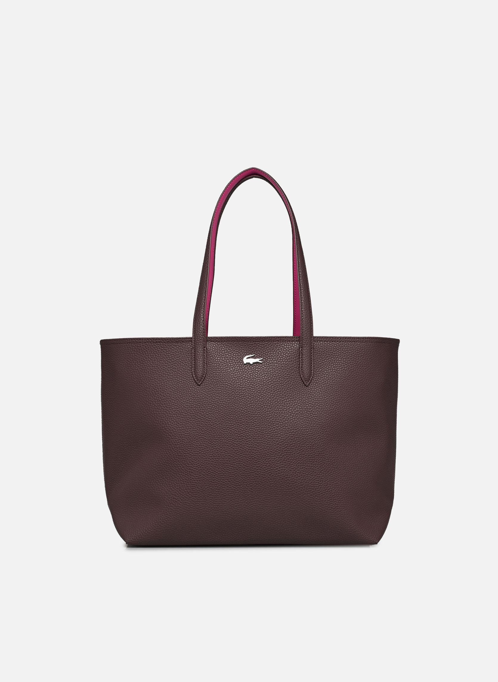Shopper Anna Zipped Shopping Bag damen violett Lacoste Shopper Anna Zipped Shopping Bag damen violett OXALIS RUBINE