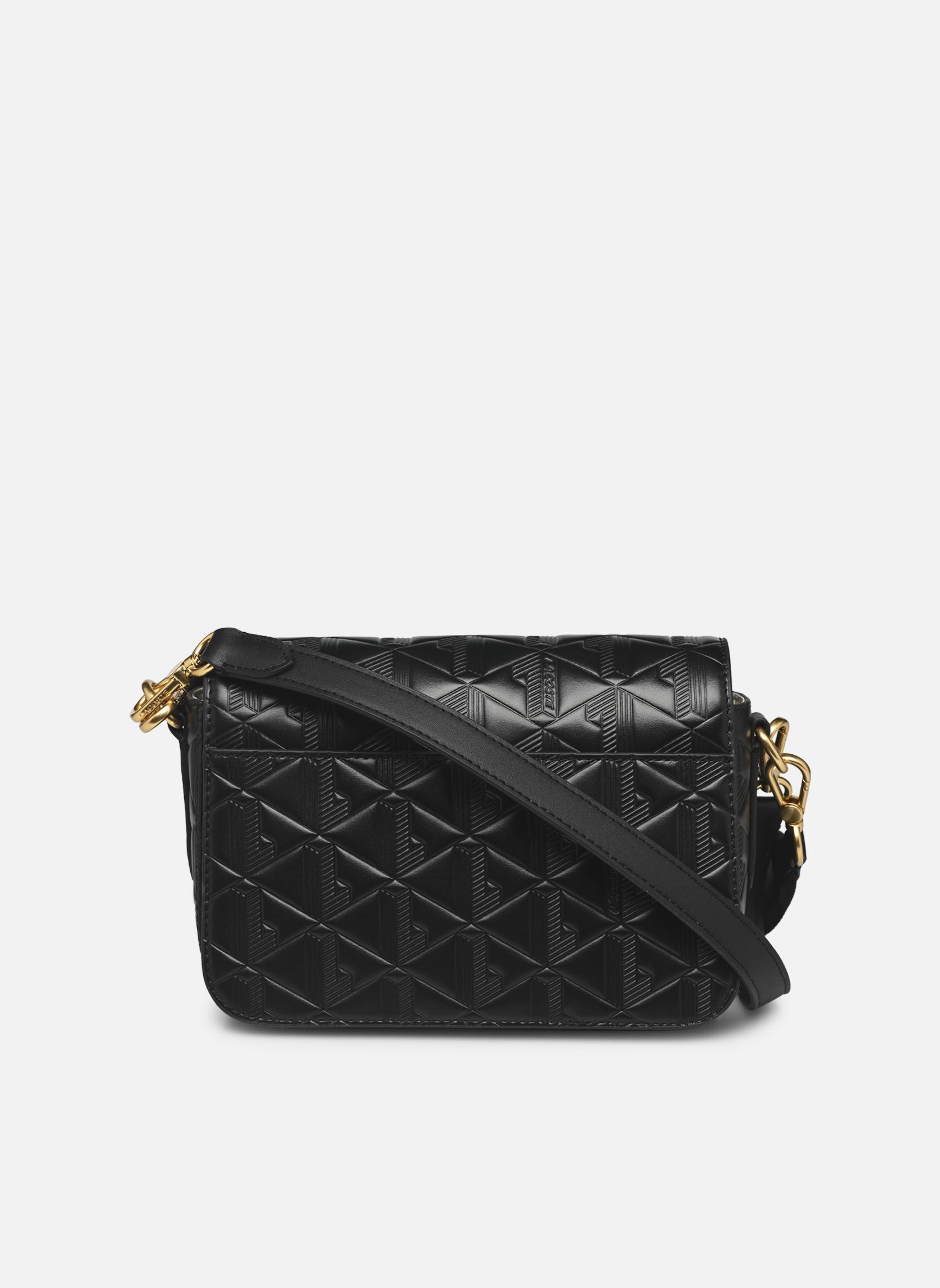 Sacs bandoulière Maheki Leather Flap Crossover Bag femme noir Lacoste Sacs bandoulière Maheki Leather Flap Crossover Bag femme noir NOIR