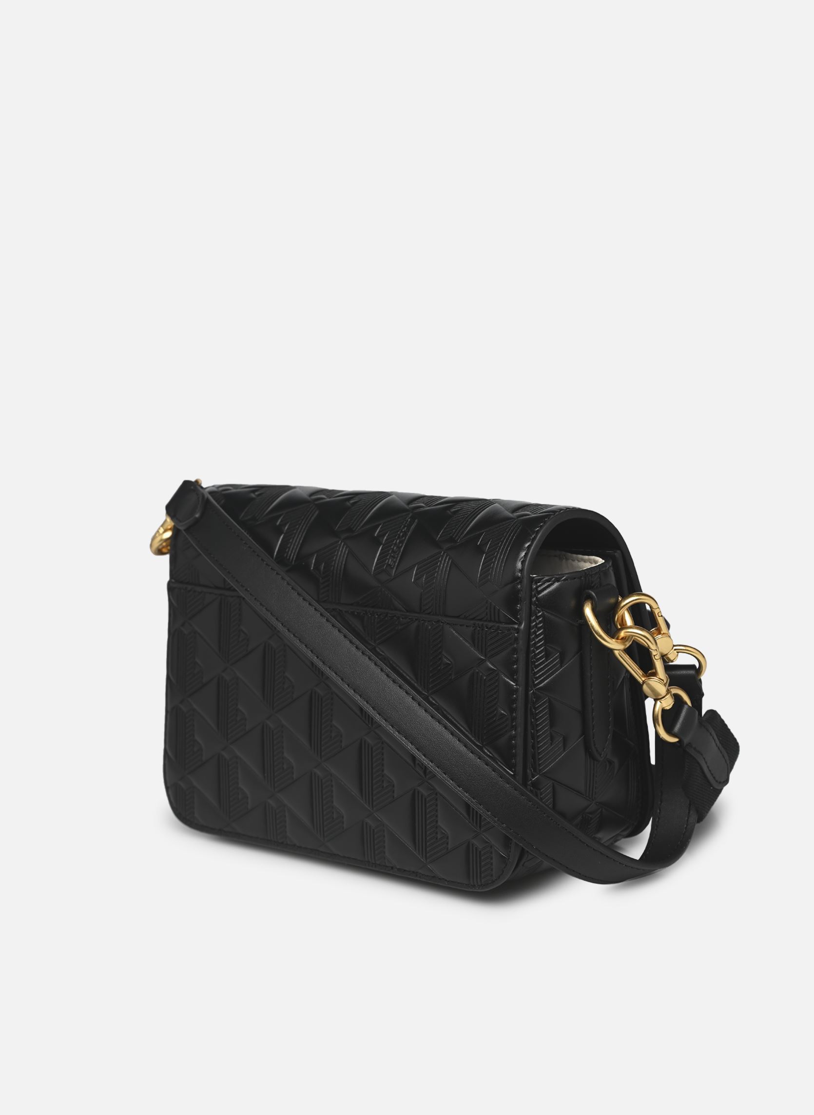 Sacs bandoulière Maheki Leather Flap Crossover Bag femme noir Lacoste Sacs bandoulière Maheki Leather Flap Crossover Bag femme noir NOIR