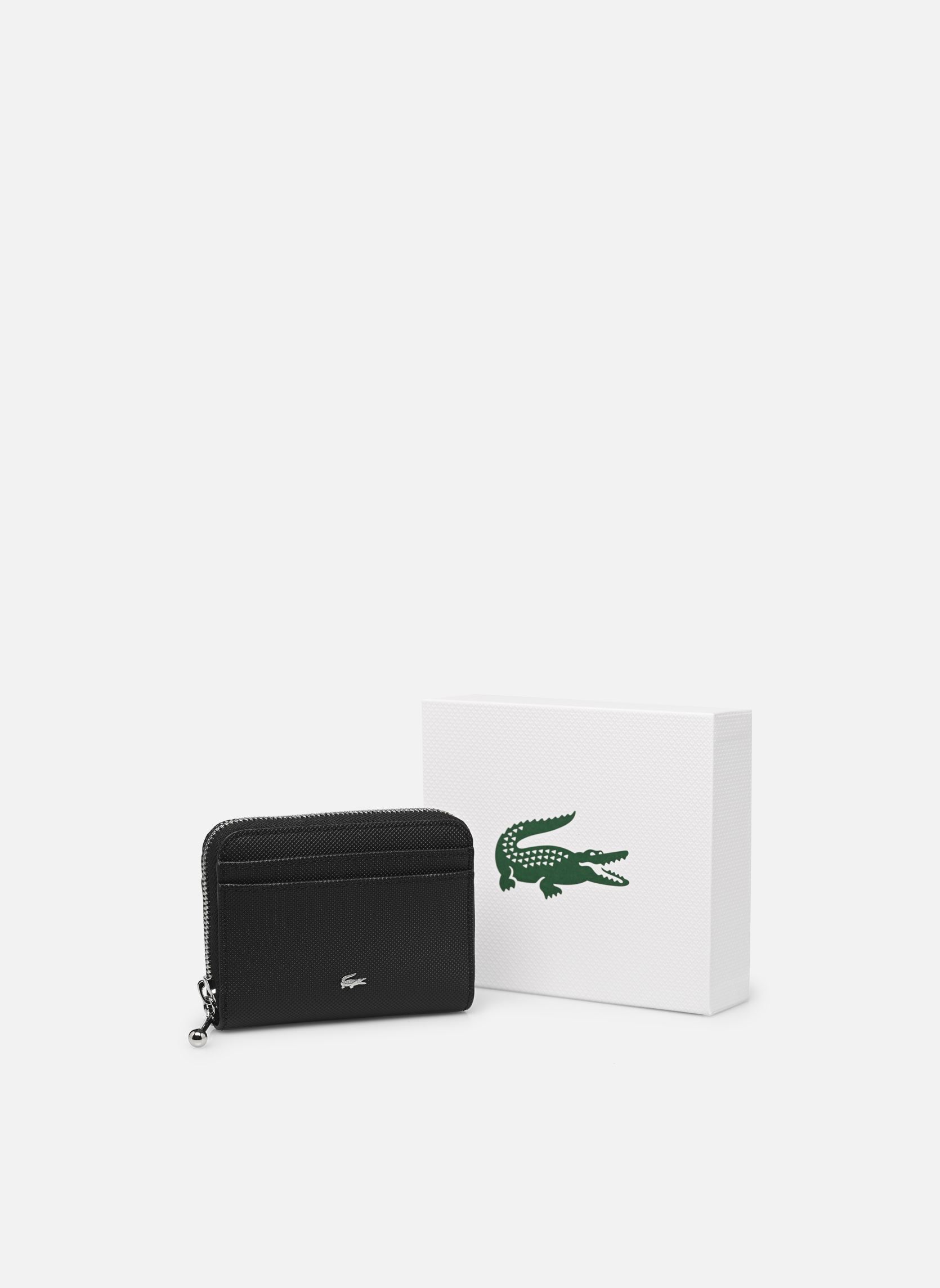 Geldbeutel Daily City Xs Zip Coin Wallet damen schwarz Lacoste Geldbeutel Daily City Xs Zip Coin Wallet damen schwarz NOIR