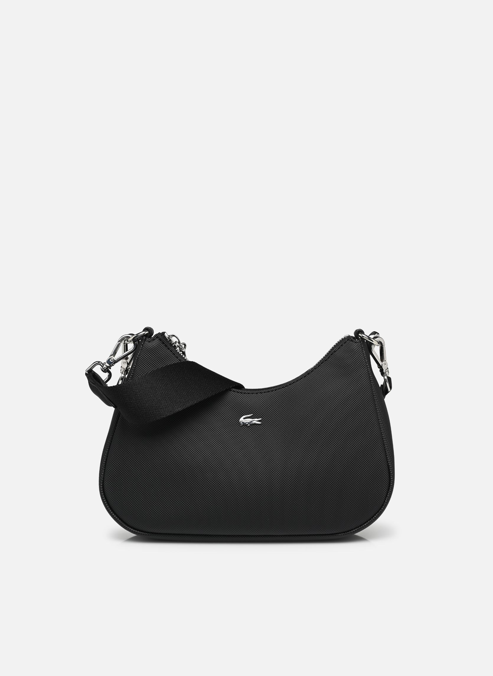 Sacs Daily City S Hobo Bag femme noir Lacoste Sacs Daily City S Hobo Bag femme noir NOIR