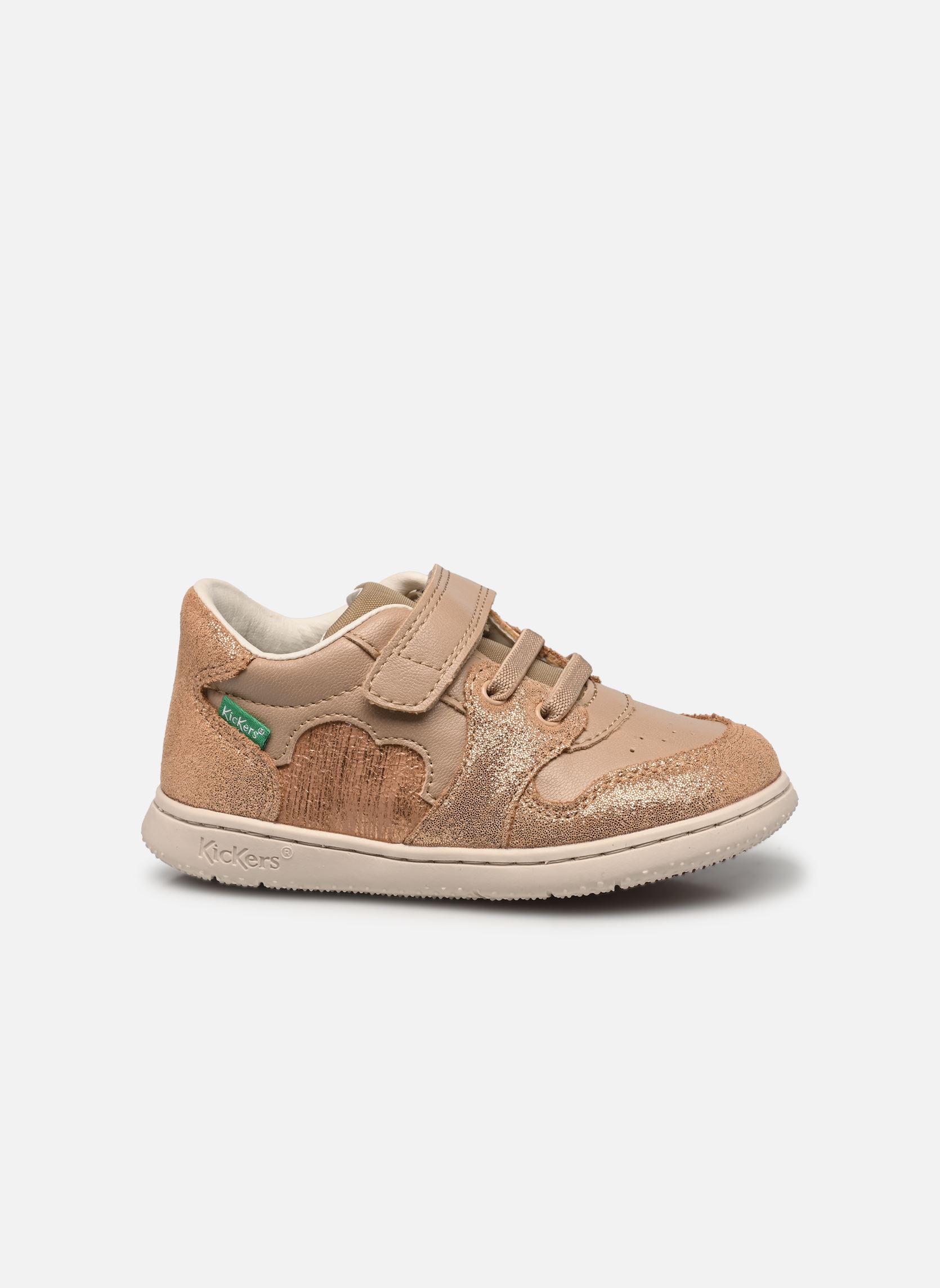 Hoge sneakers Kickbrownie meisjes beige Kickers Hoge sneakers Kickbrownie meisjes beige BEIGE SAUMON