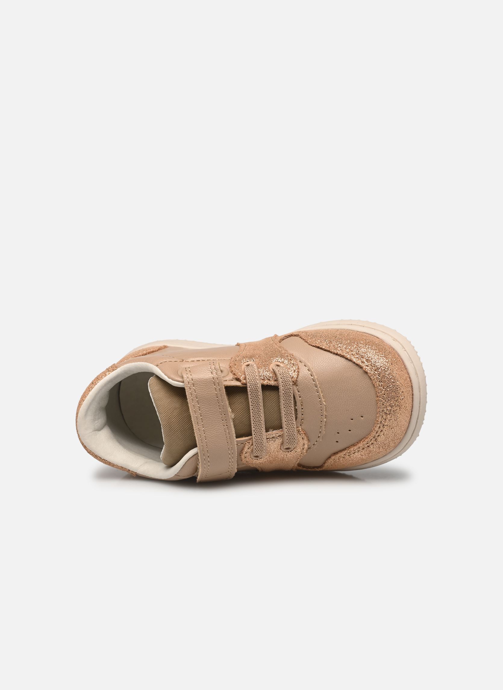 Hoge sneakers Kickbrownie meisjes beige Kickers Hoge sneakers Kickbrownie meisjes beige BEIGE SAUMON