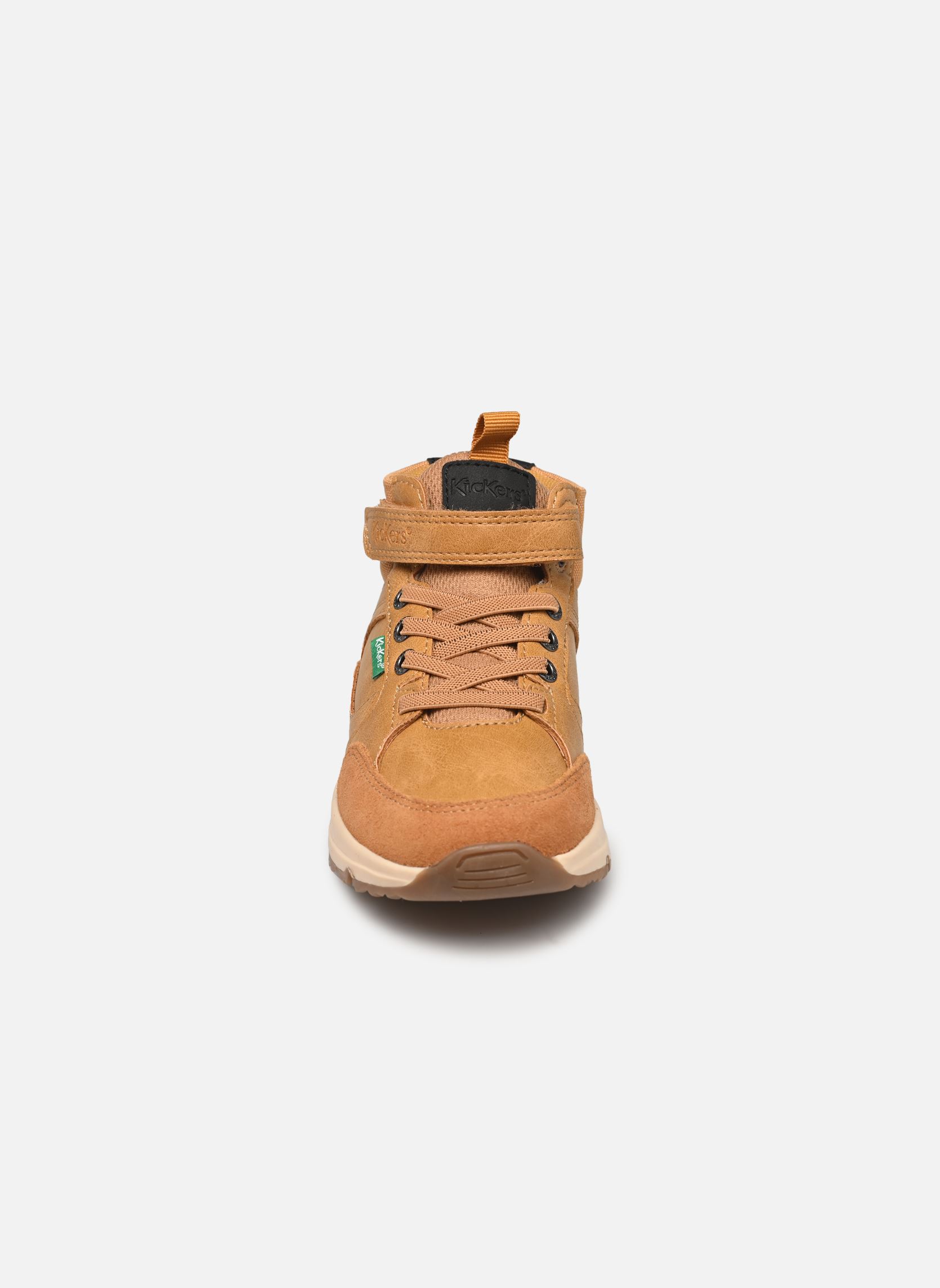 Baskets hautes Runrun High garçon marron Kickers Baskets hautes Runrun High garçon marron CAMEL CLAIR