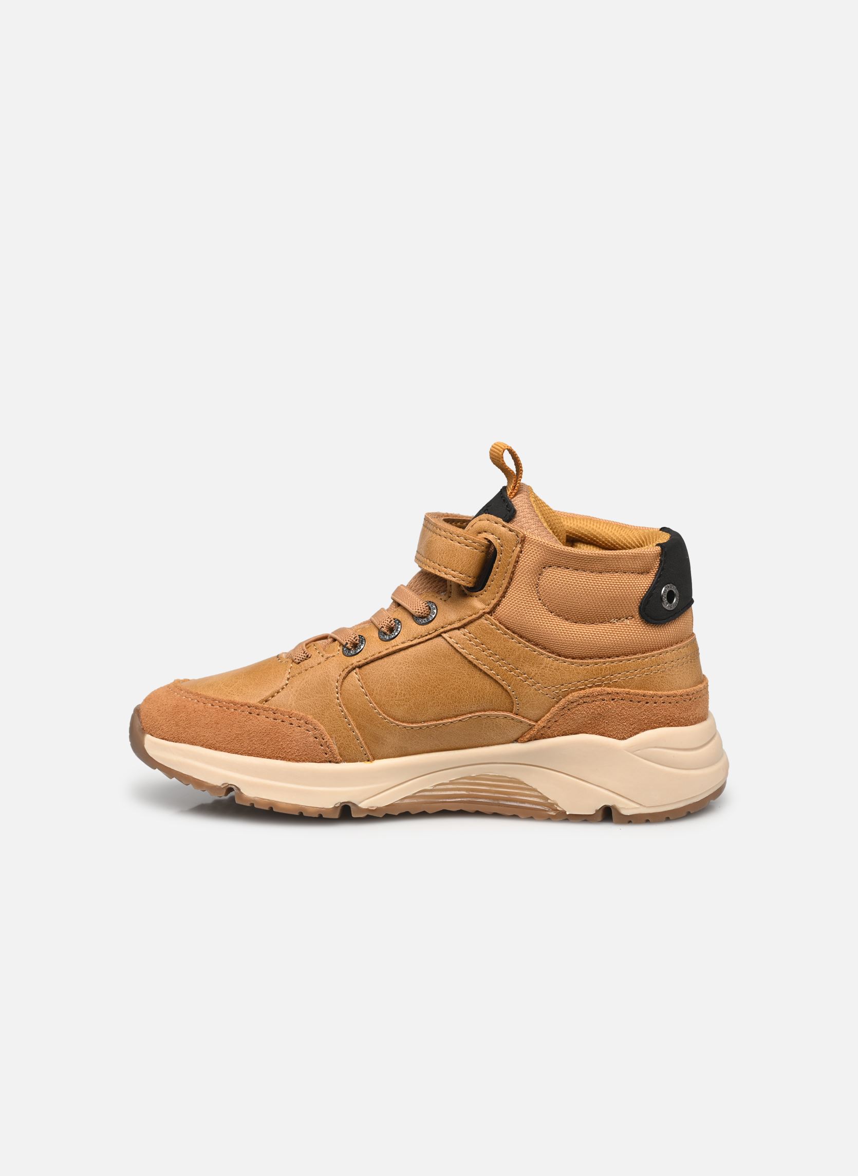 Baskets hautes Runrun High garçon marron Kickers Baskets hautes Runrun High garçon marron CAMEL CLAIR