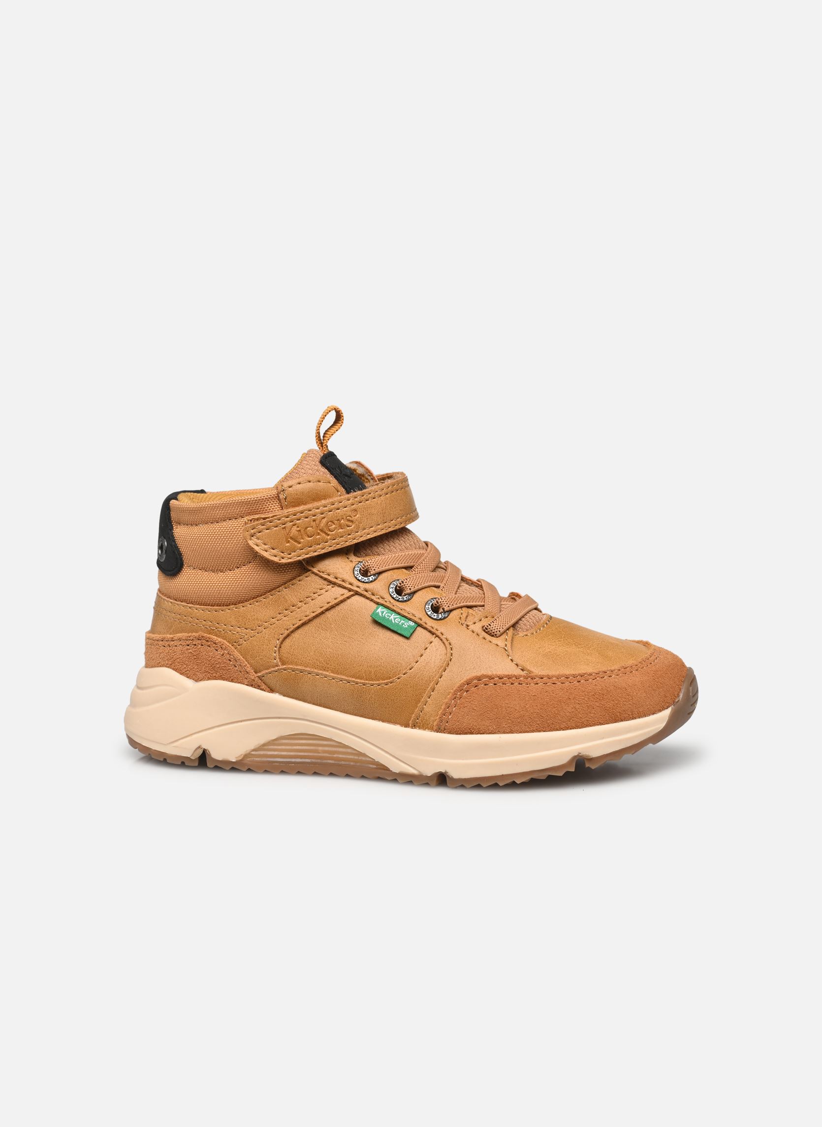 Baskets hautes Runrun High garçon marron Kickers Baskets hautes Runrun High garçon marron CAMEL CLAIR
