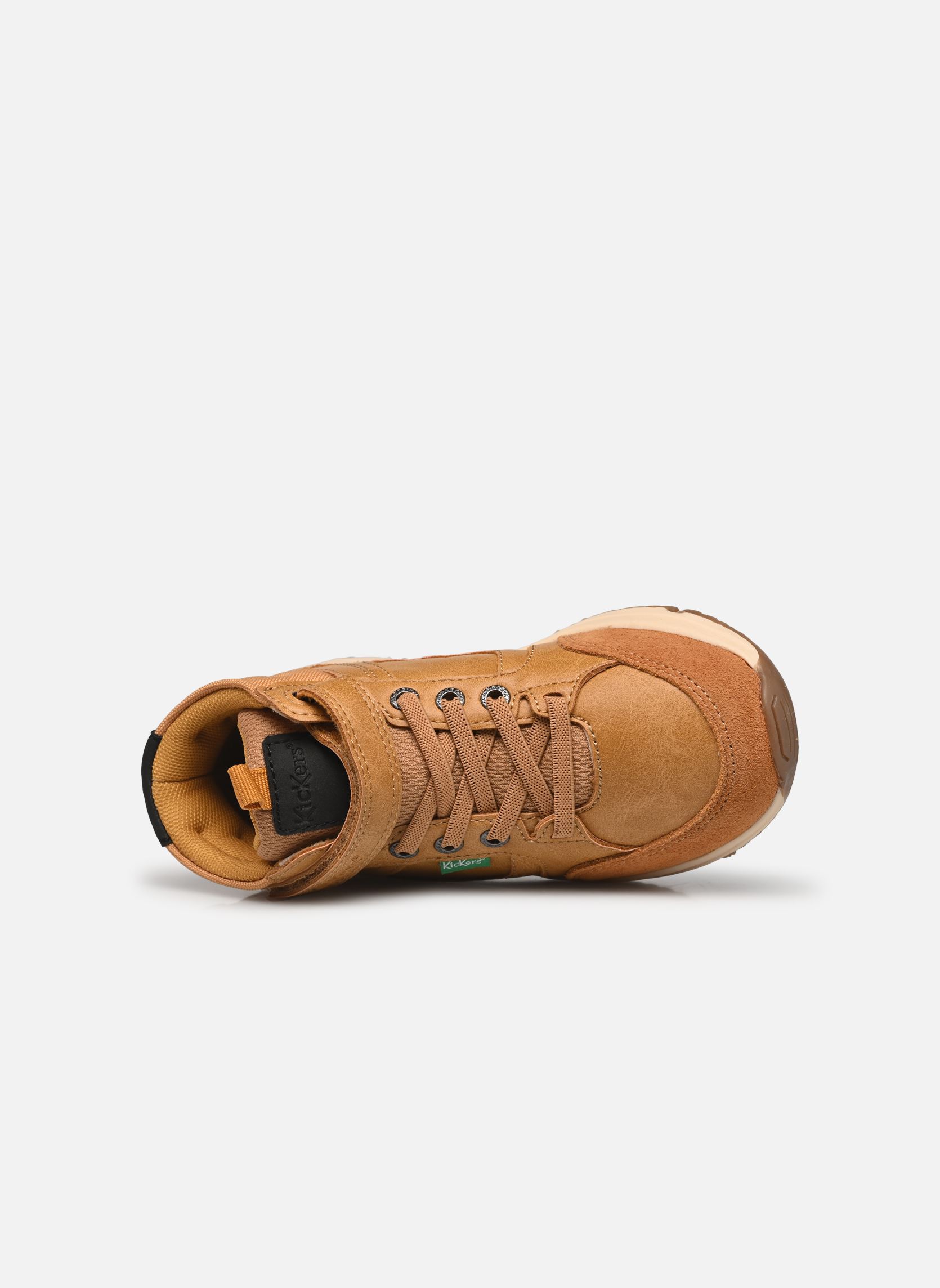 Baskets hautes Runrun High garçon marron Kickers Baskets hautes Runrun High garçon marron CAMEL CLAIR
