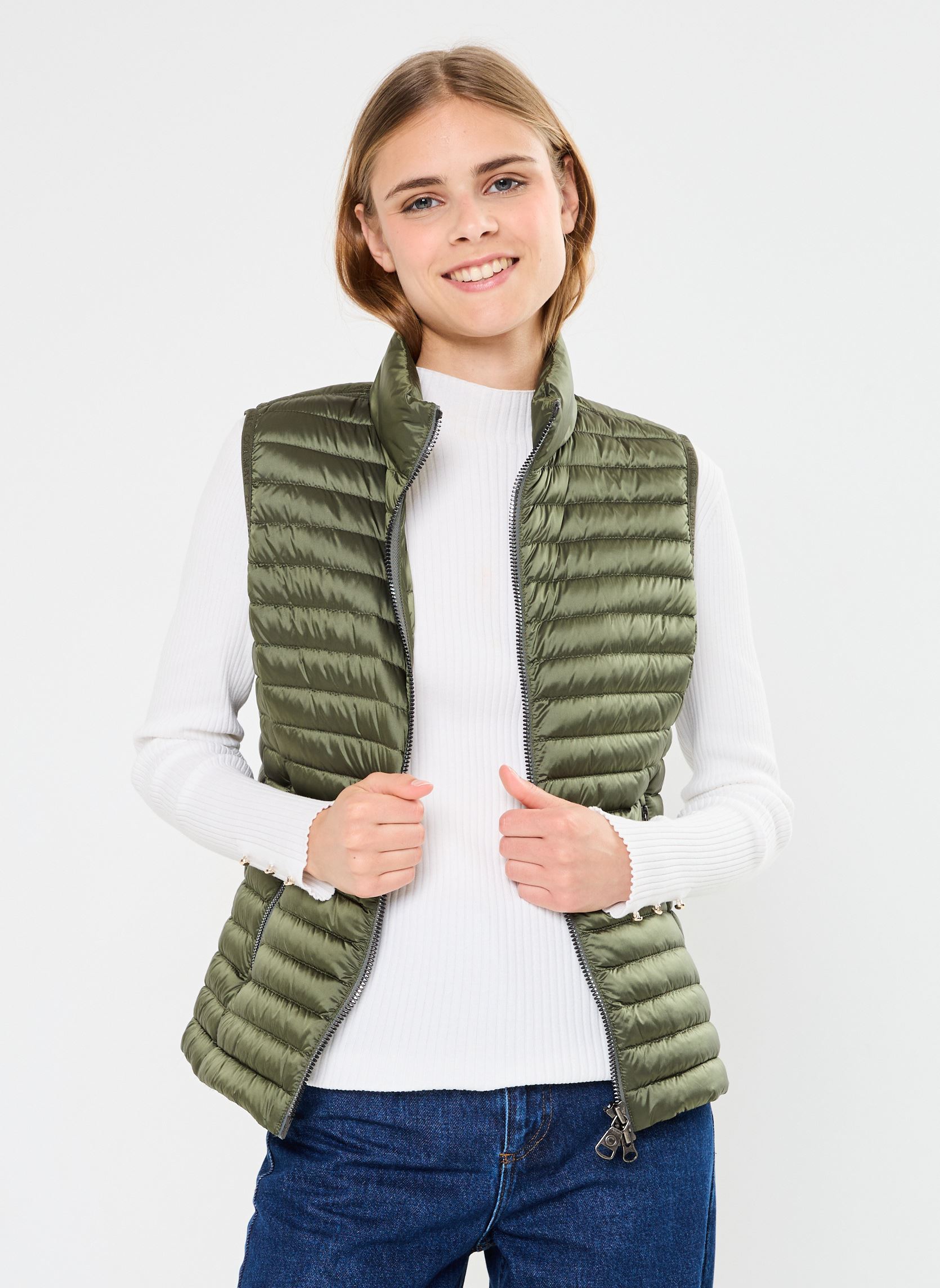 Doudounes sans manches 2YO Ladies Down Vest femme vert Colmar Doudounes sans manches 2YO Ladies Down Vest femme vert Dark Mud-Dark steel